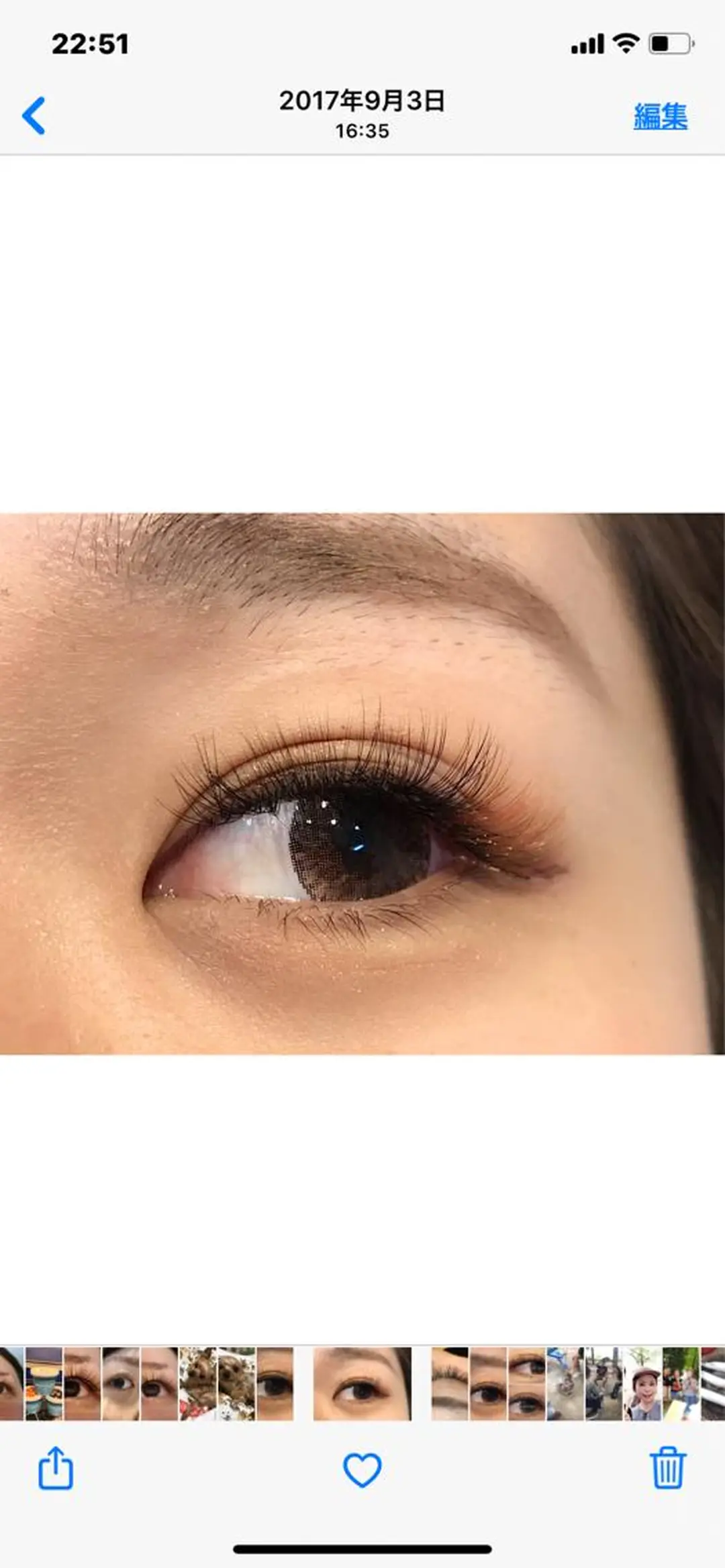 マツエク・マツパ ボリュームラッシュ kelly eye立町店のマツエク・マツパデザイン