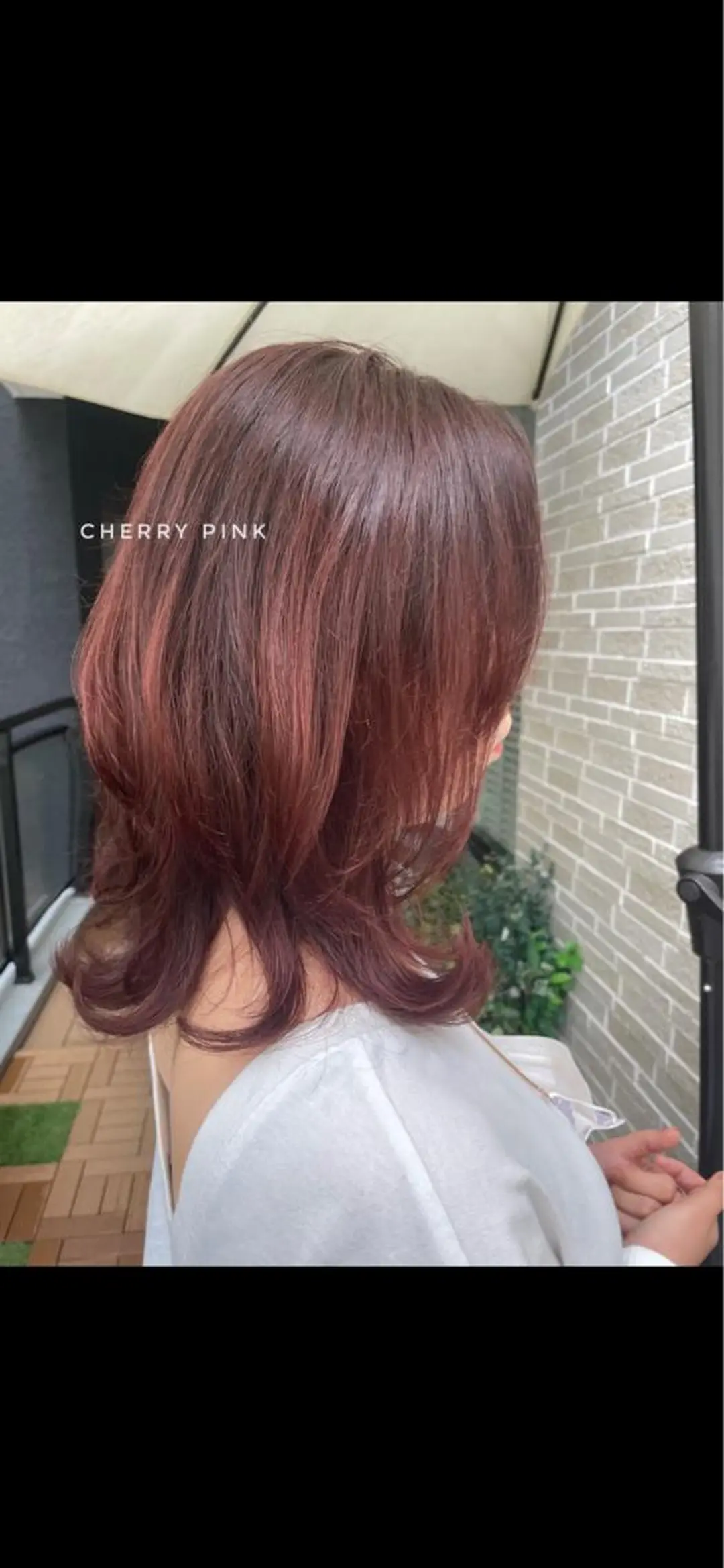 セミロング レイヤーカット ウルフカット ウルフレイヤー ヘアカラー LITTLE _KATOのヘアスタイル