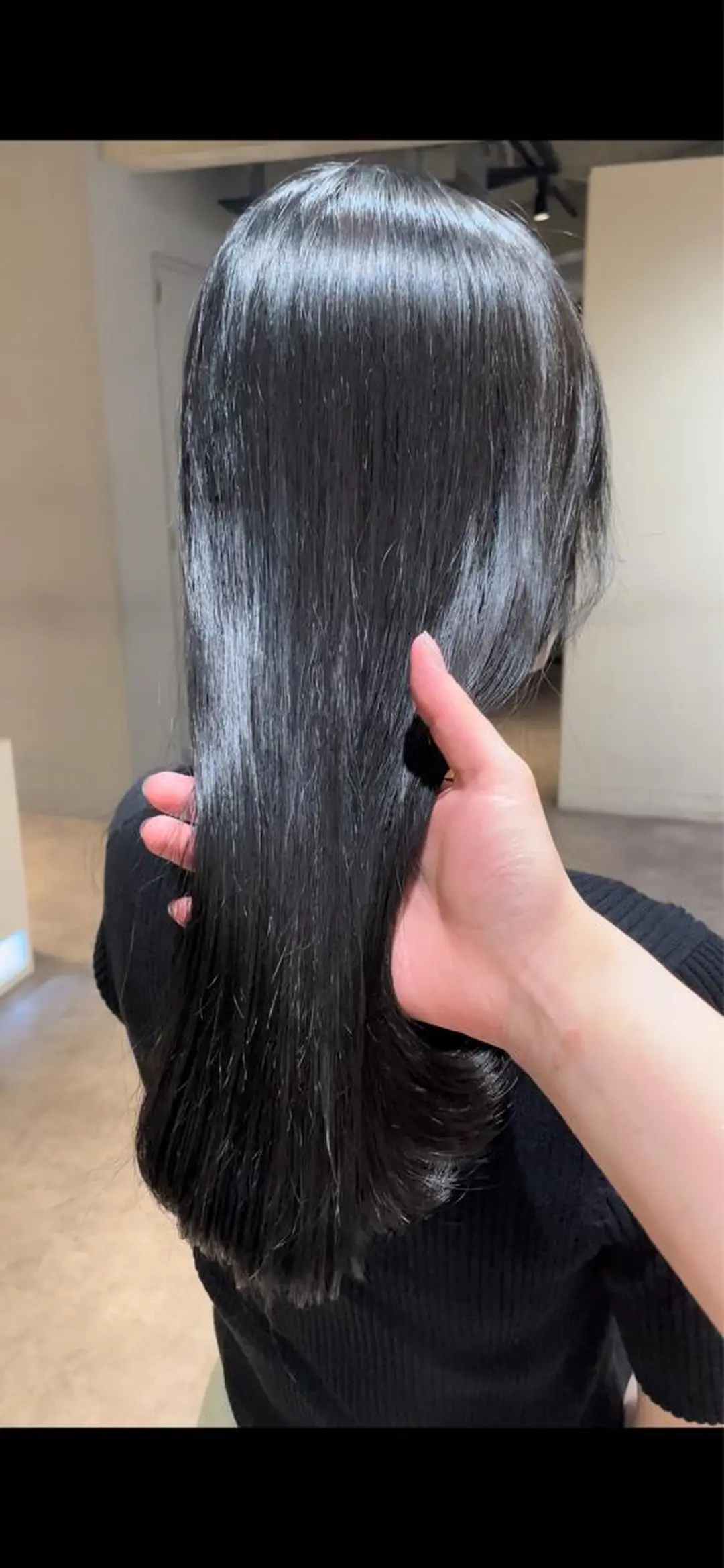 ロング トリートメント 葉月/ボブ/ 透明感カラー／中目黒のヘアスタイル