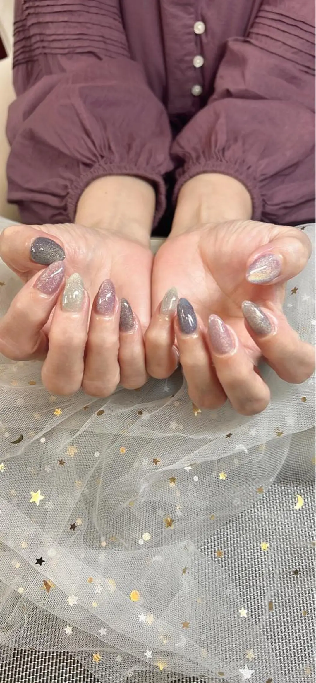 ミディアム カラー ネイル Ryoko Nailのネイルデザイン