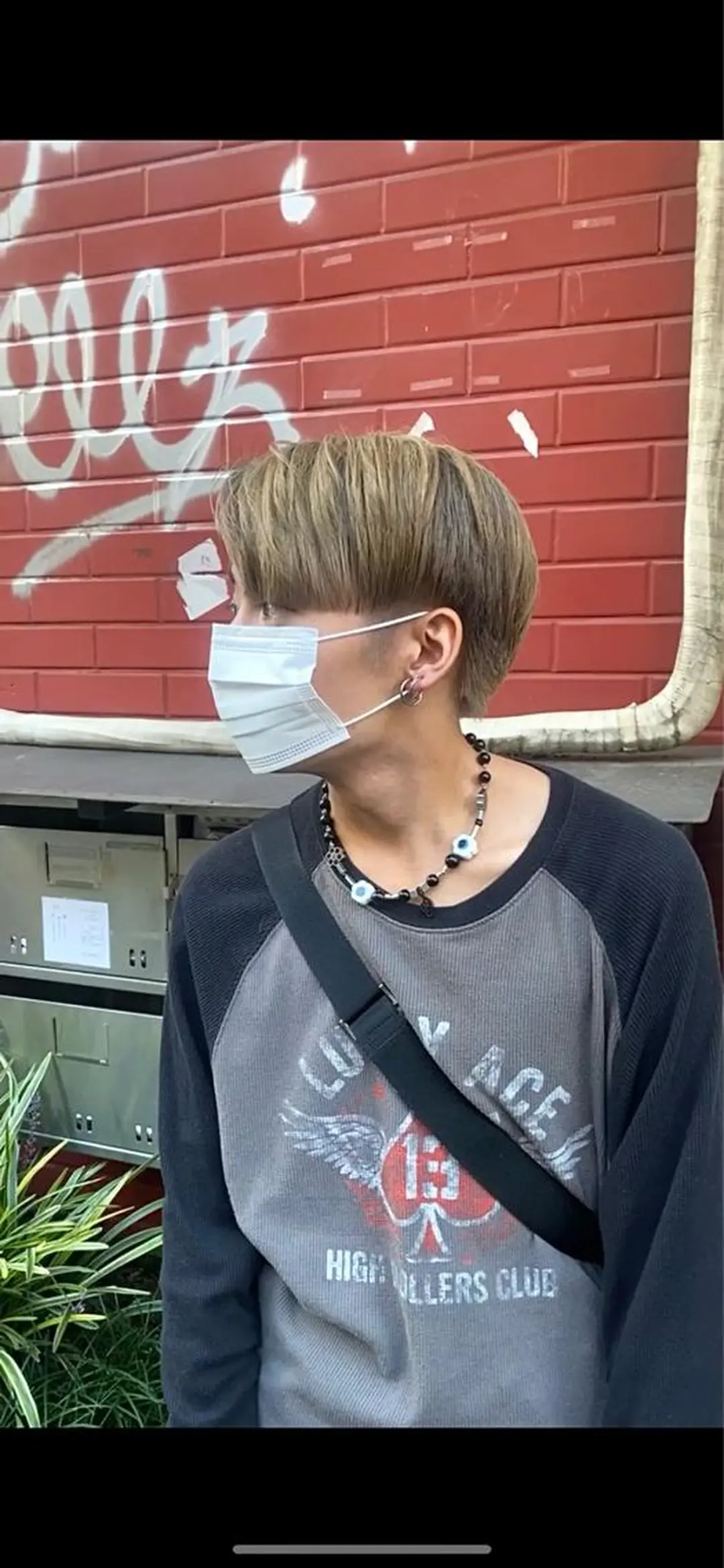 ショート メンズ メンズハイトーン F-card所属・shiga mariaのヘアスタイル