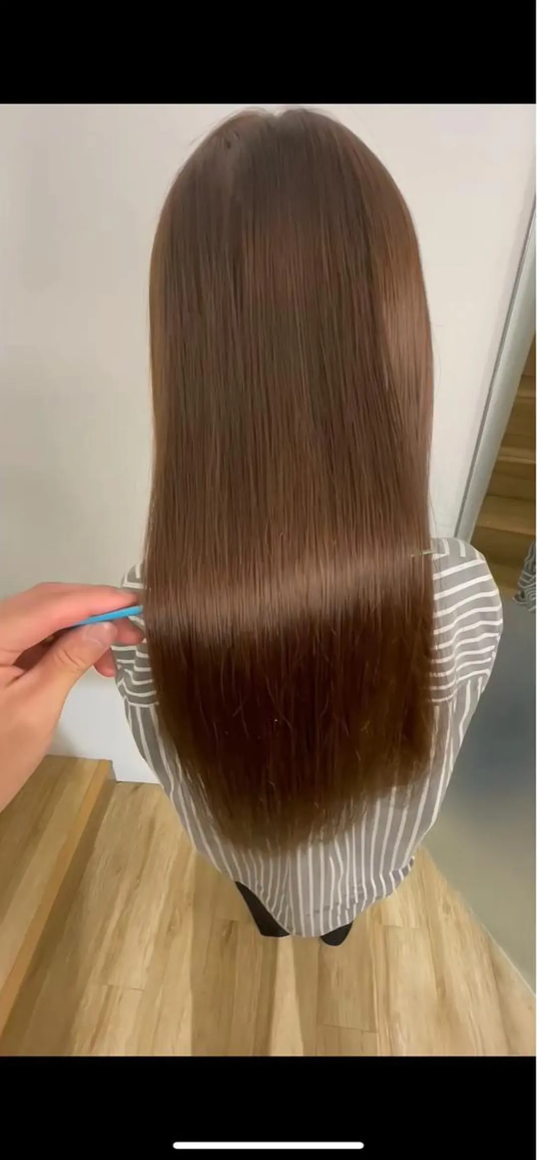 セミロング 髪質改善 トリートメント カット トリートメント 柔らか透明感カラー ☀️koshi☀️のヘアスタイル