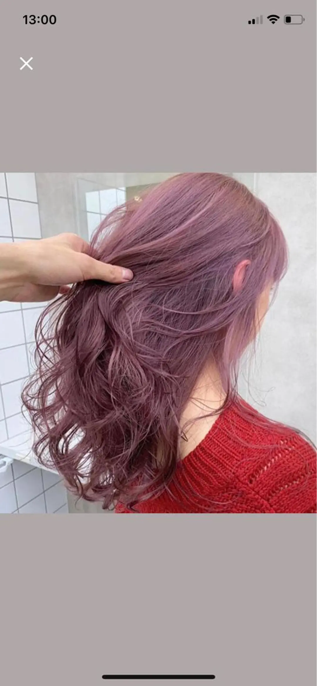 セミロング カラー ヘアカラー ヘアセット 柔らかbeige モトキのヘアスタイル