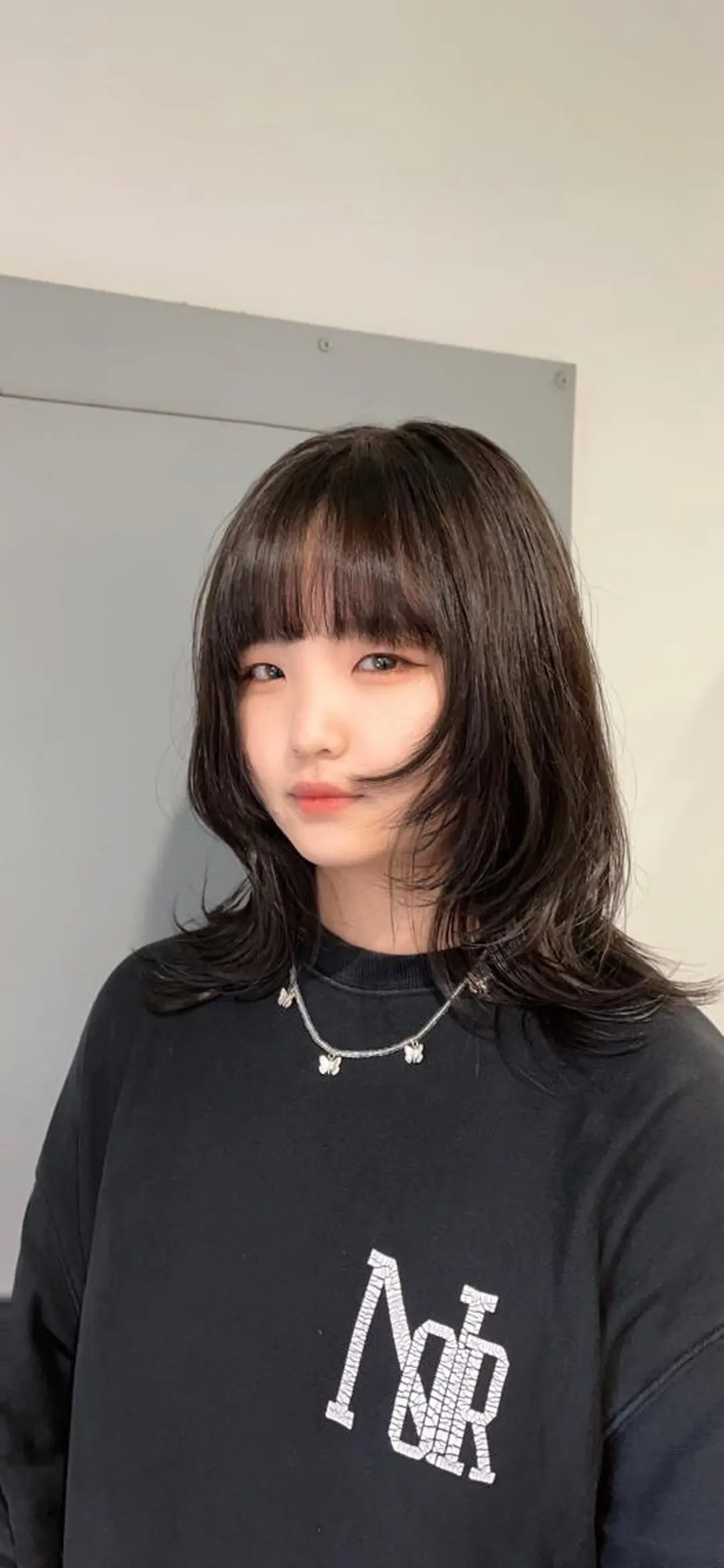 ミディアム ウルフカット カット ヘアカラー トリートメント ウルフ/レイヤー /パーマ/島田陽稀のヘアスタイル