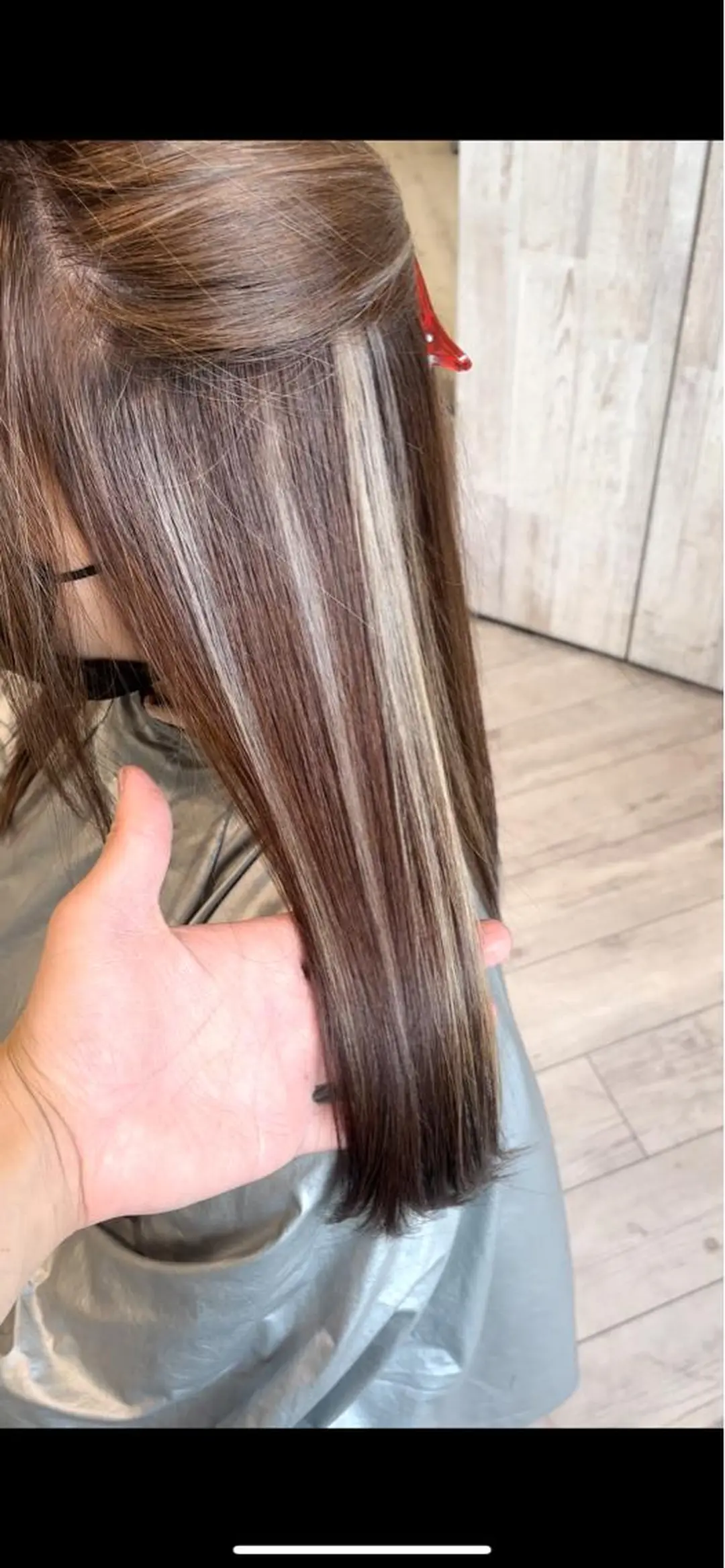 ロング カラー 高島大登/顔周り /レイヤーカットのヘアスタイル