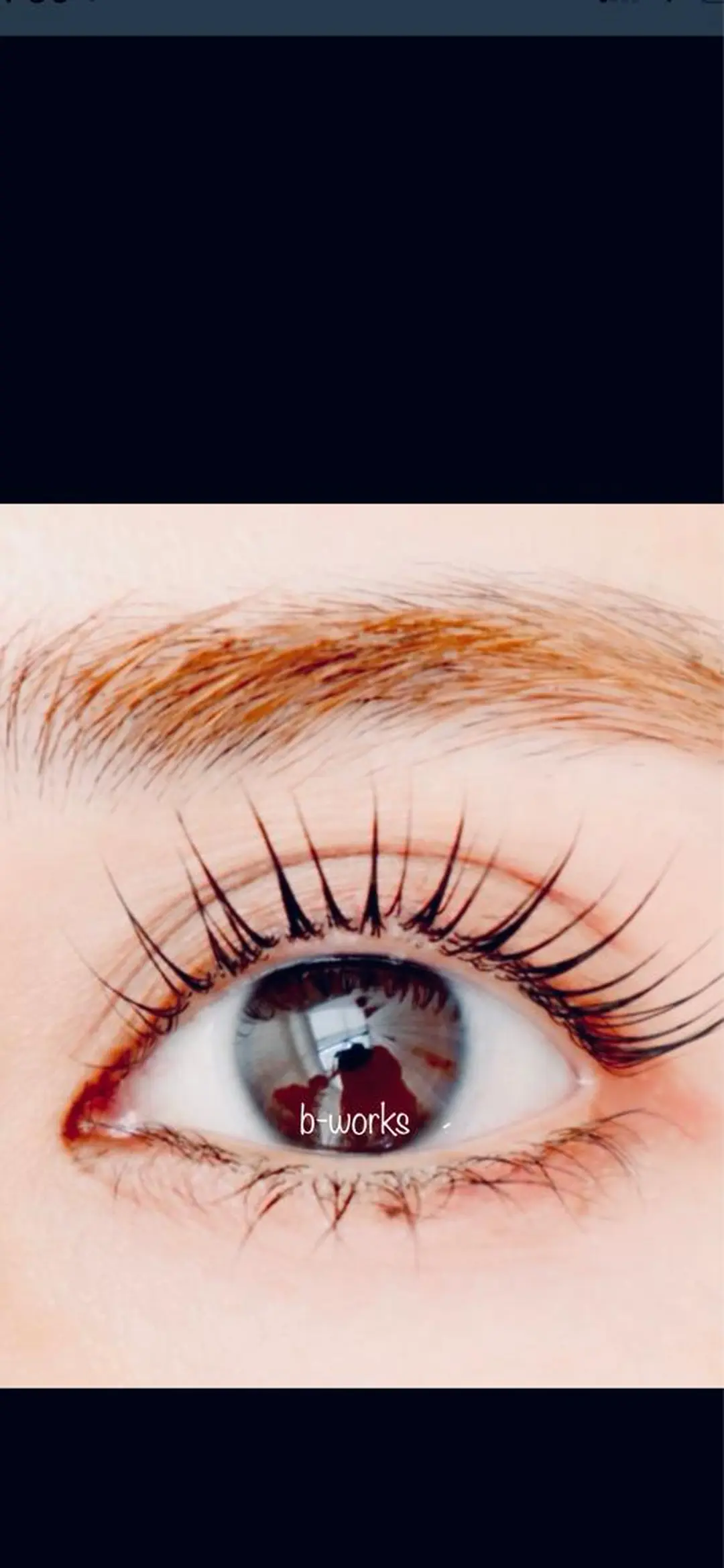 マツエク・マツパ 一重×まつ毛パーマ eyelash b-worksのマツエク・マツパデザイン