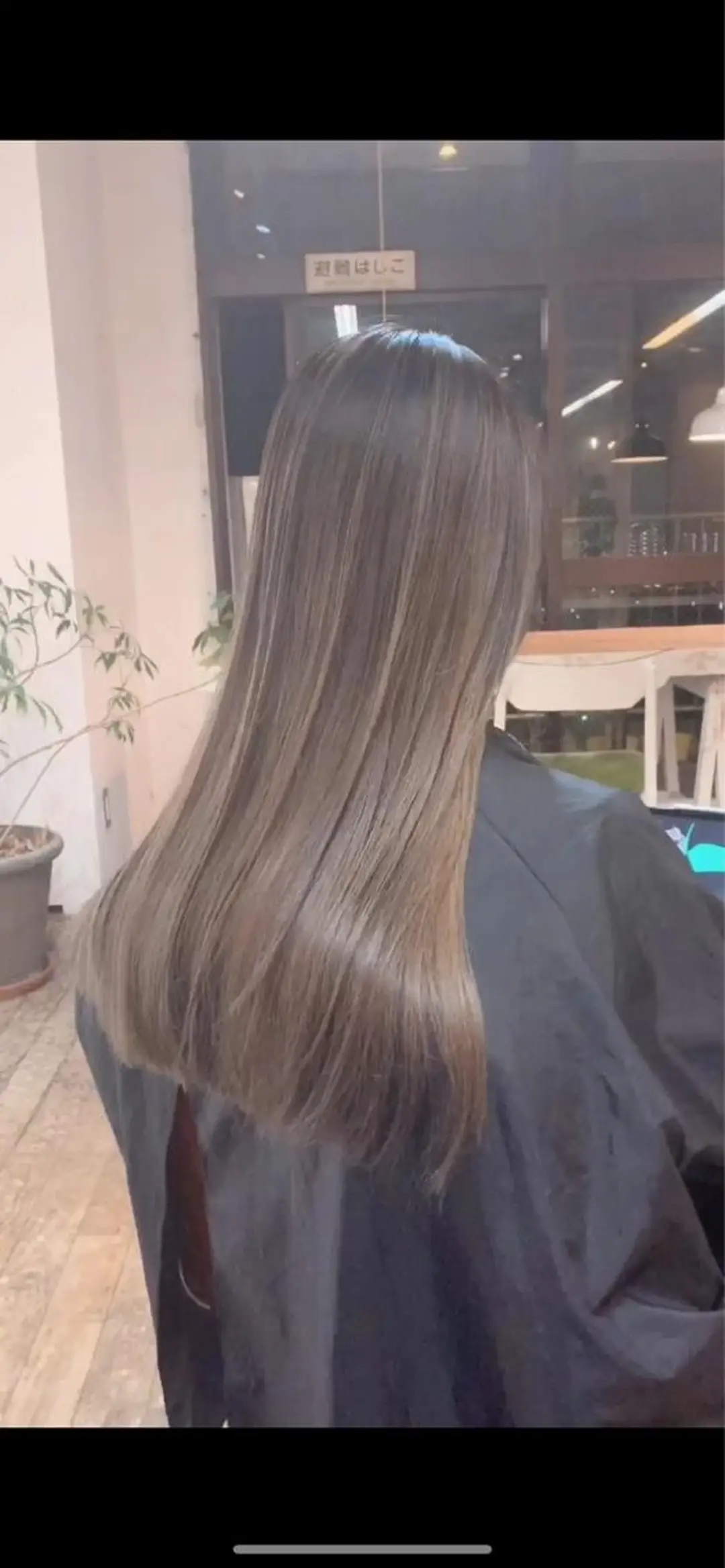 カラー バレイヤージュ ブラウンカラー ハイライトカラー Beyond（kitaro）所属・石井辰功也 フリーランス美容師のヘアスタイル