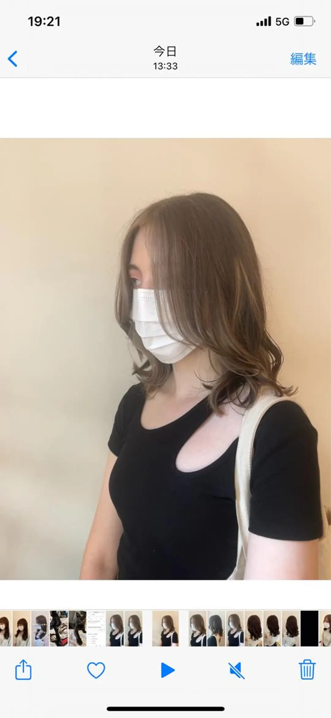 ミディアム 林 慧悟のヘアスタイル