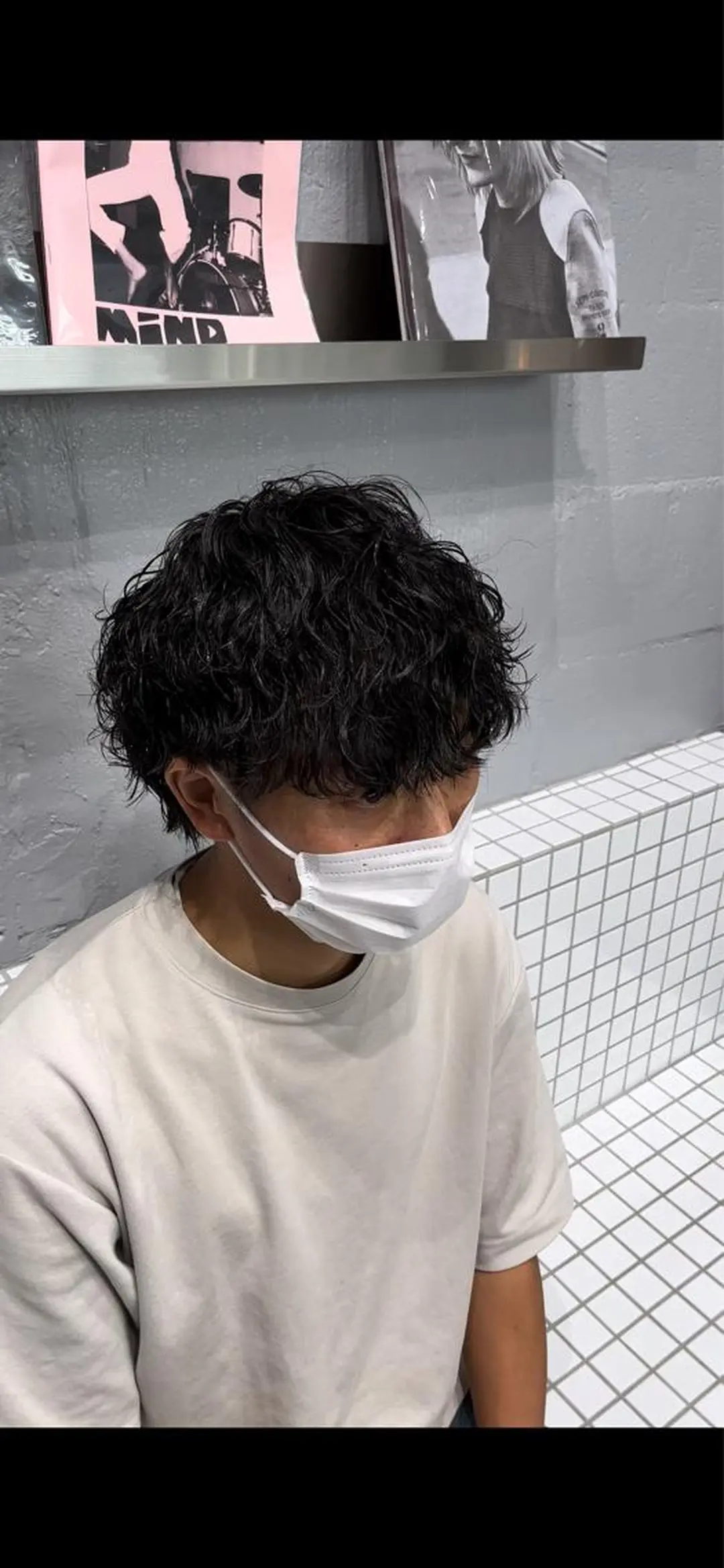 パーマ メンズ メンズパーマ 波巻きパーマ 【メンズ特化】 寺田遥輝のヘアスタイル