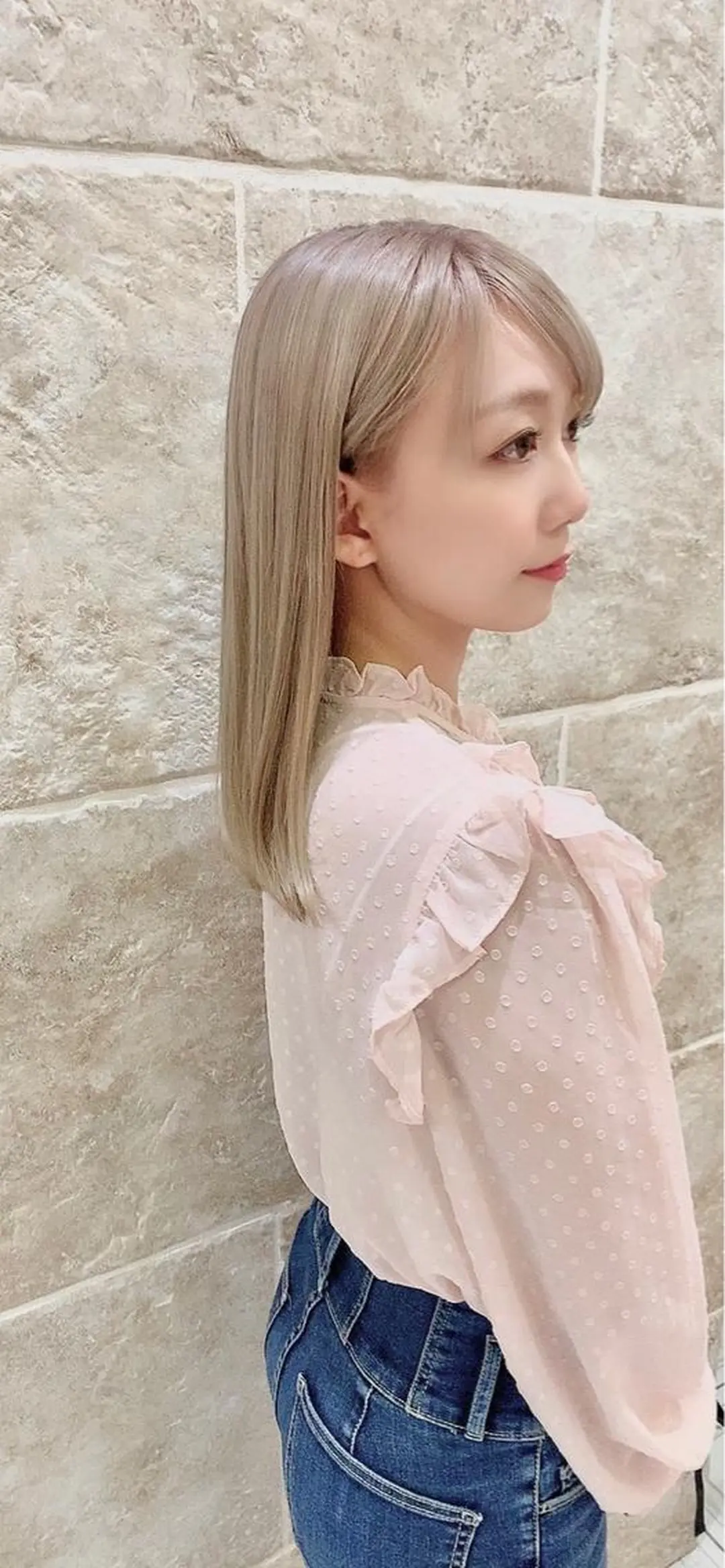 ミディアム カラー ヘアカラー 《Zina札幌大通》 Hinano🐻のヘアスタイル