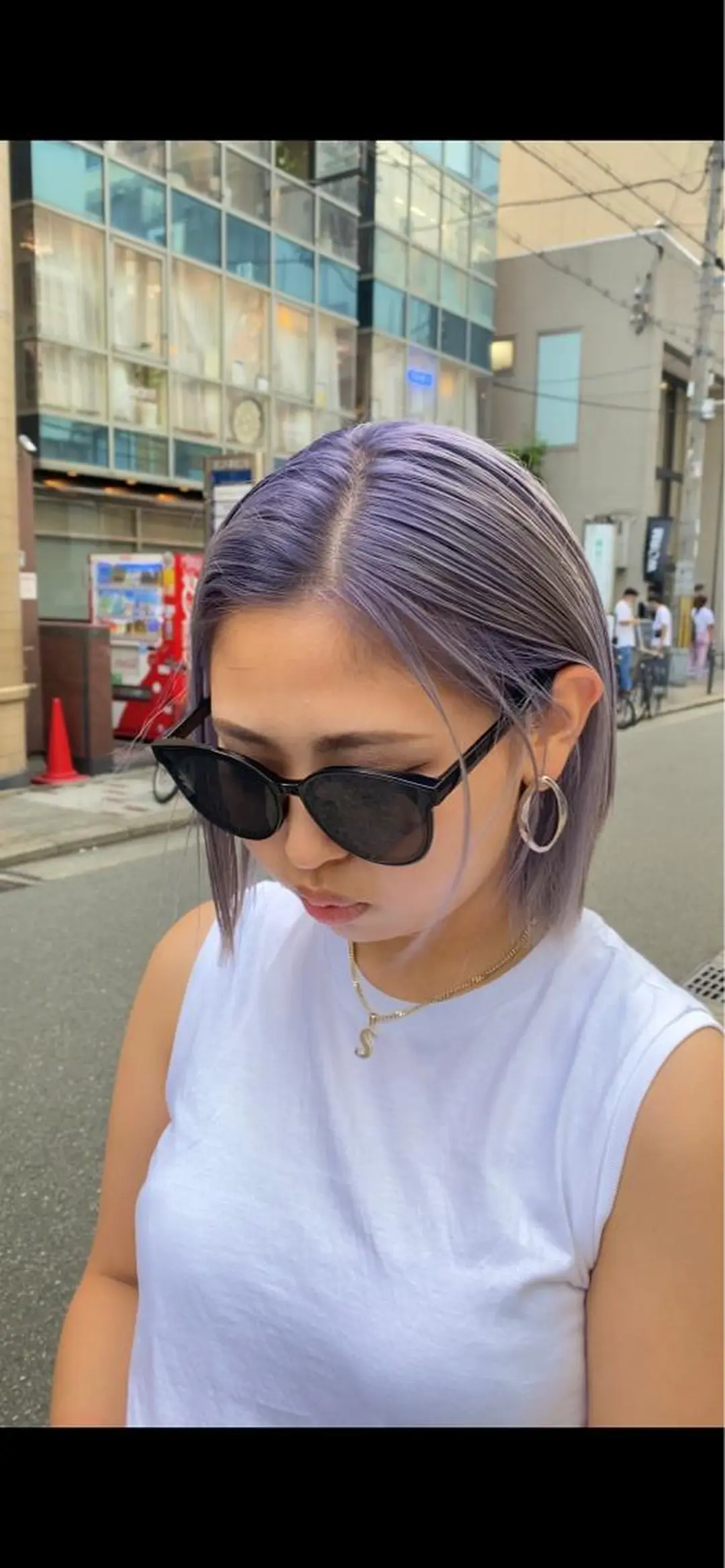 ミディアム MAAT所属 AKANEのヘアスタイル