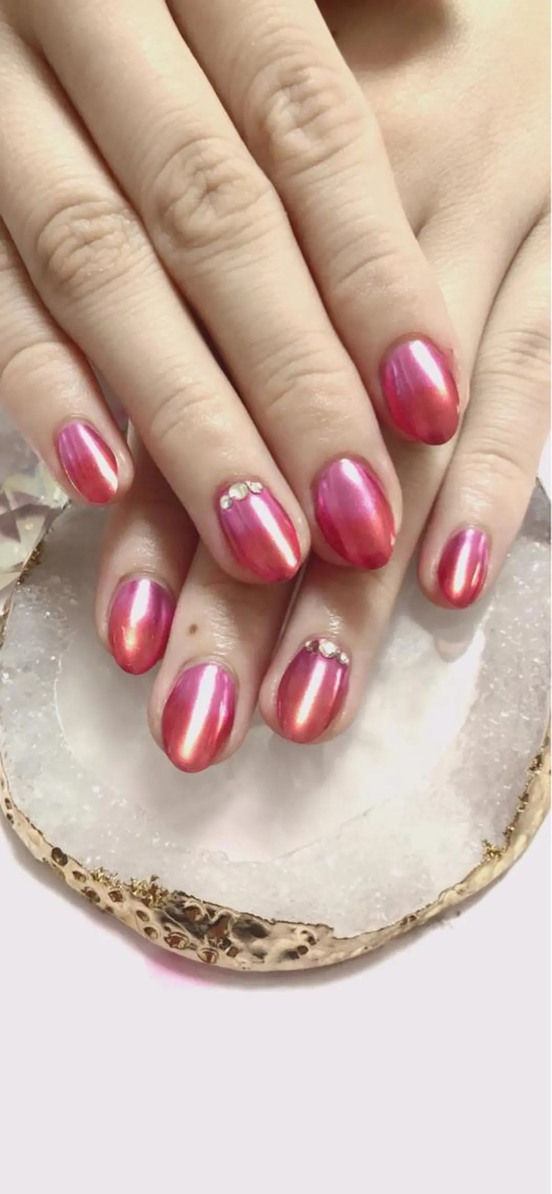 ミディアム カラー キッズ ネイル マツエク・マツパ 💎ビューティサロン 湘南　RIRAN💎のネイルデザイン