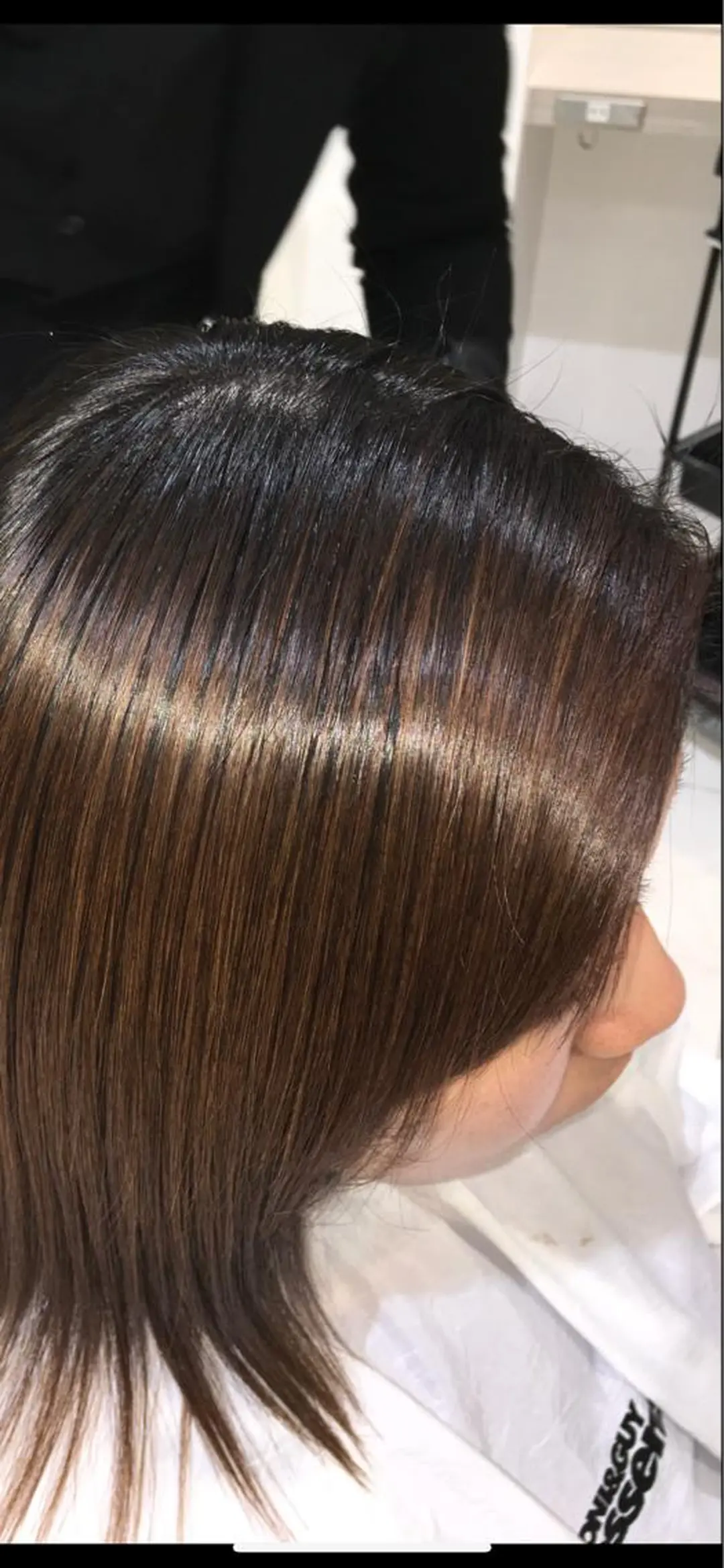 パーマ 縮毛矯正 縮毛矯正 トリートメント 縮毛矯正/髪質改善 /ブリーチ/東陽町✨のヘアスタイル