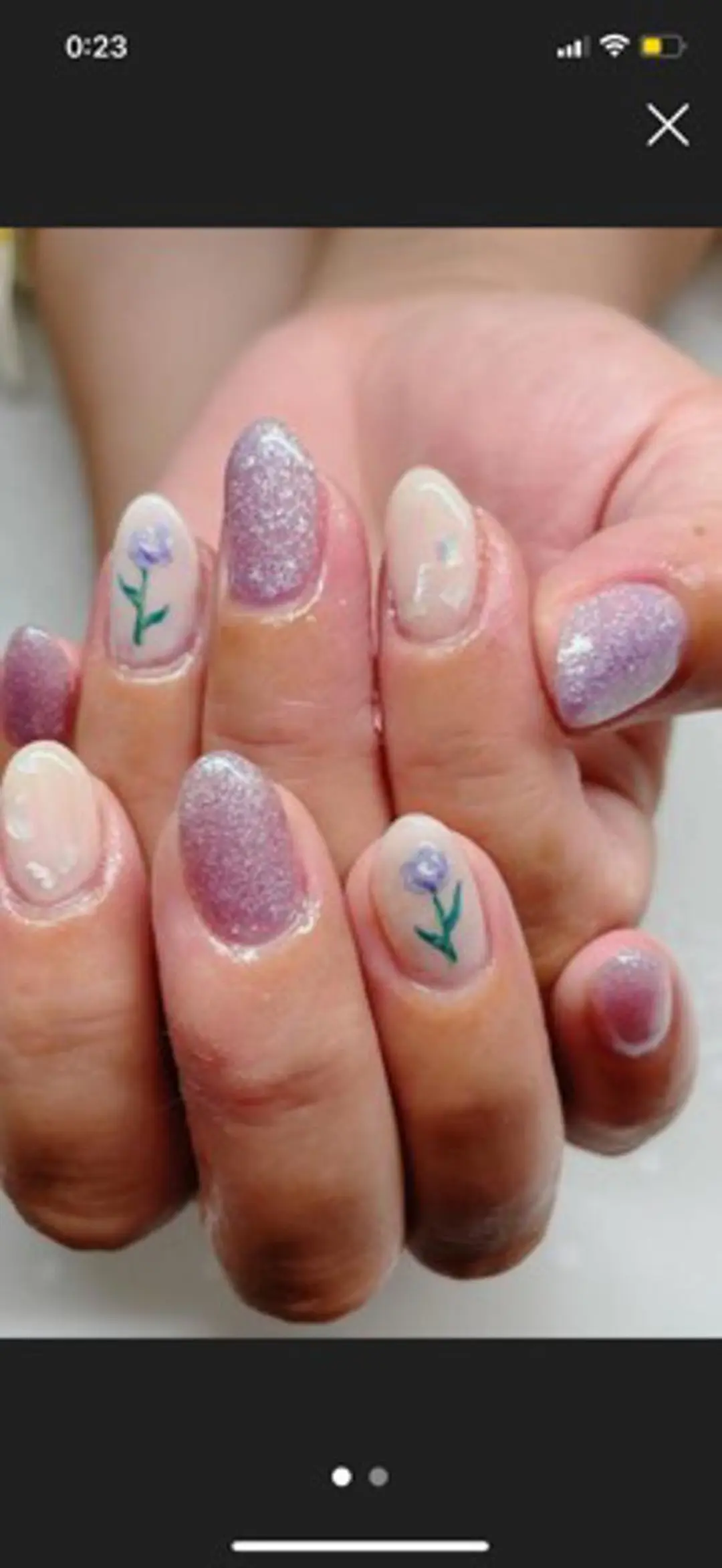 ネイル Nail華所属・武藤 理恵のネイルデザイン