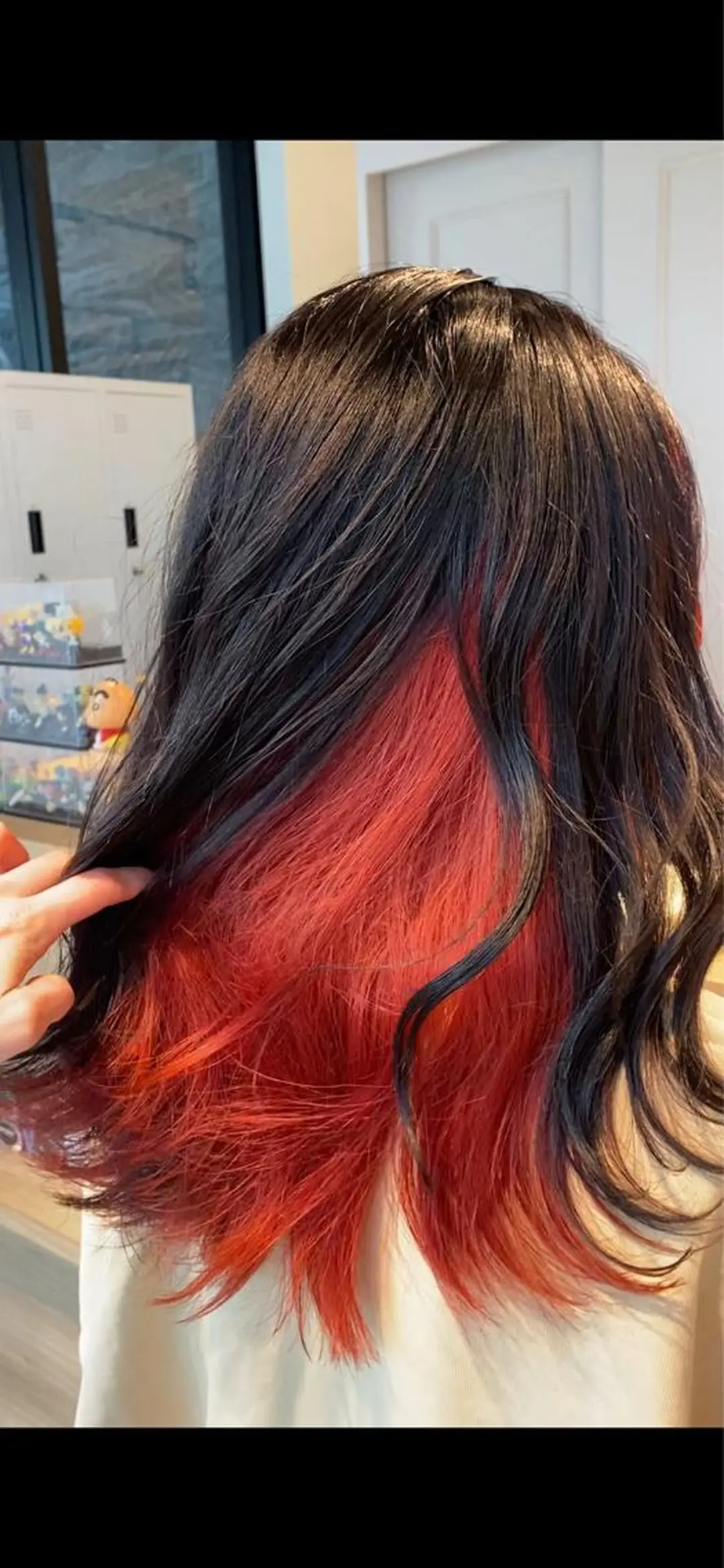 セミロング カラー カット ヘアカラー オスズ 🎀´-のヘアスタイル