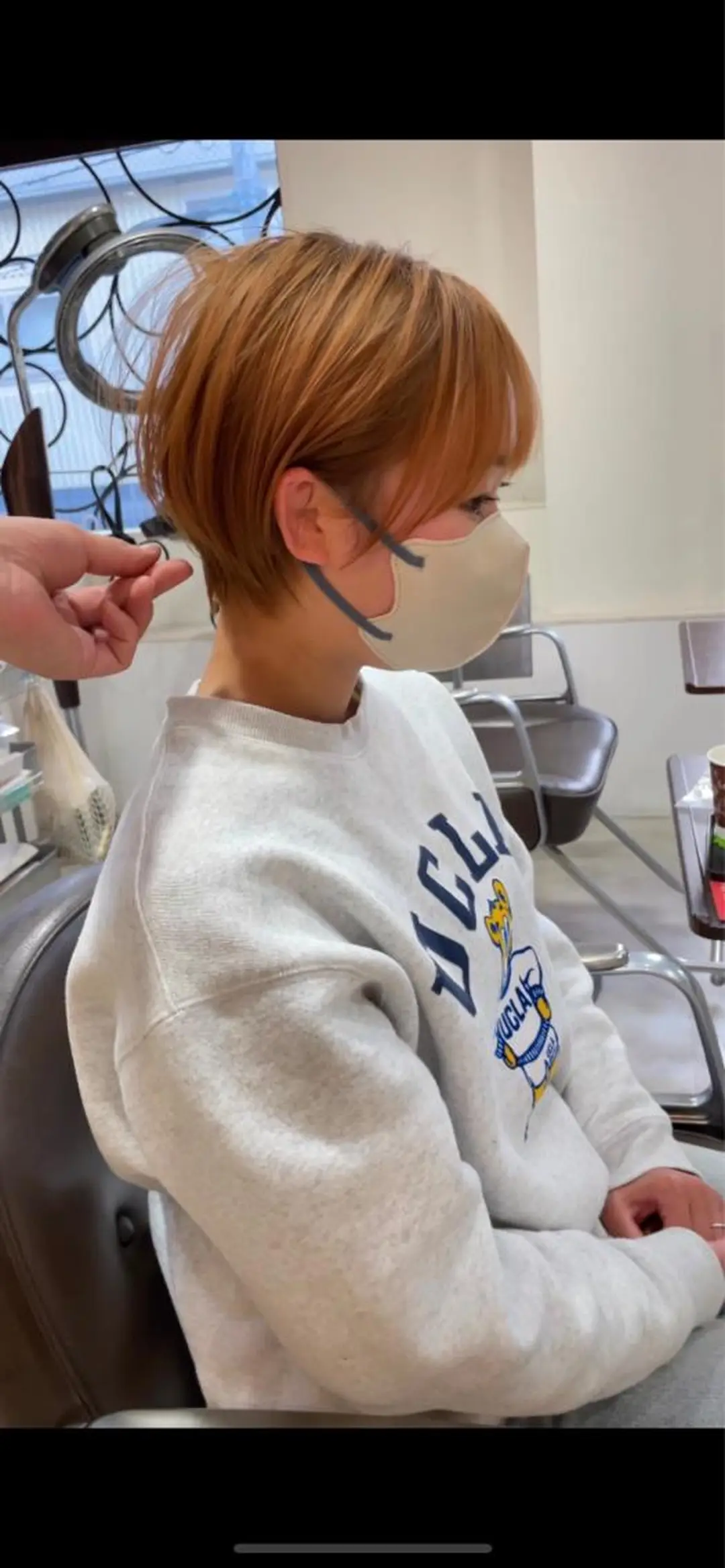 ショート 韓国レイヤー🇰🇷 ReLien西大寺店のヘアスタイル