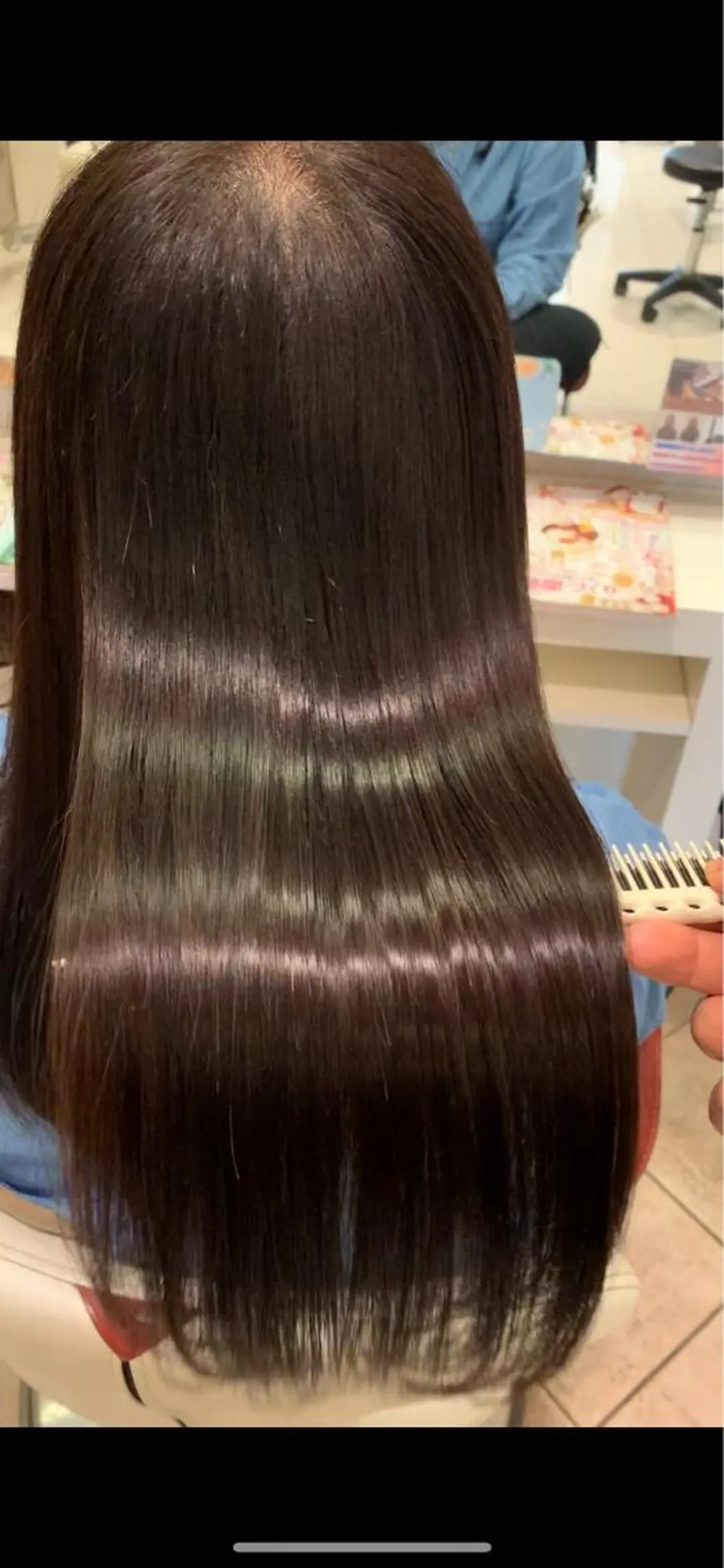 セミロング 髪質改善 縮毛矯正 トリートメント カット 縮毛矯正 トリートメント ヘアセット EARTH葛西所属・葛西 縮毛矯正のプロ ブリーチ矯正 青木俊のヘアスタイル