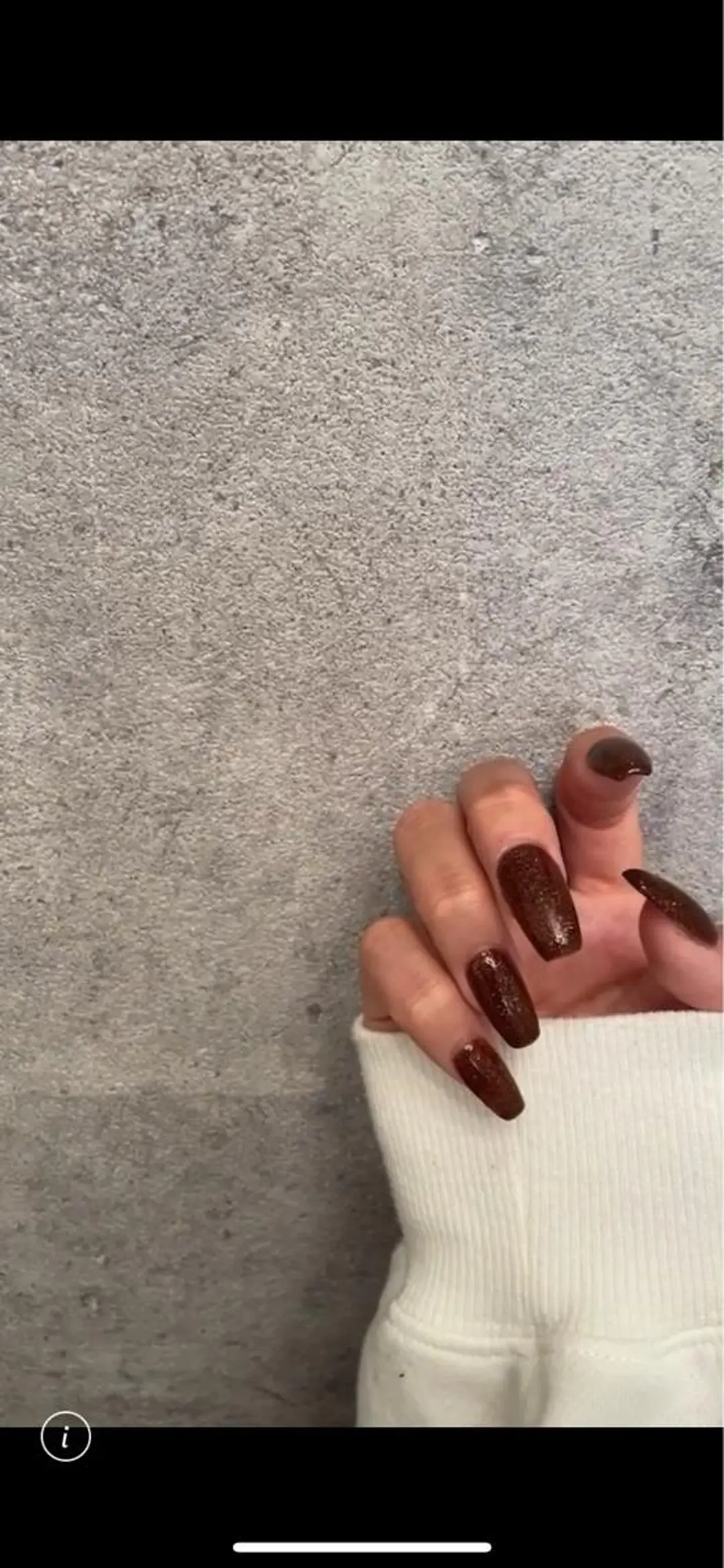 ネイル ワンカラーネイル White lily所属・牧田 雅世のネイルデザイン