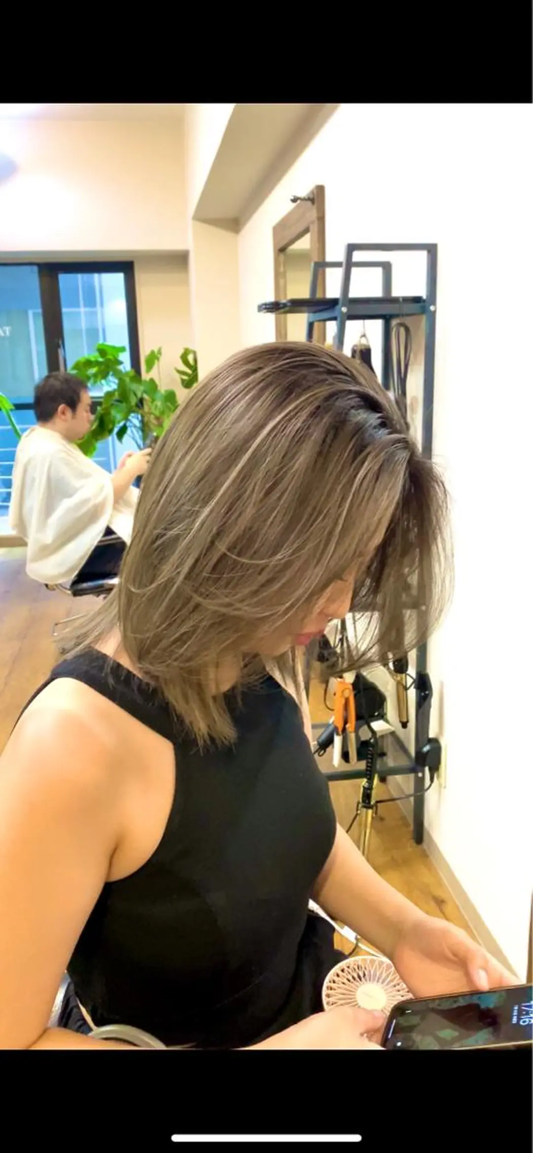 ミディアム MAAT所属 AKANEのヘアスタイル