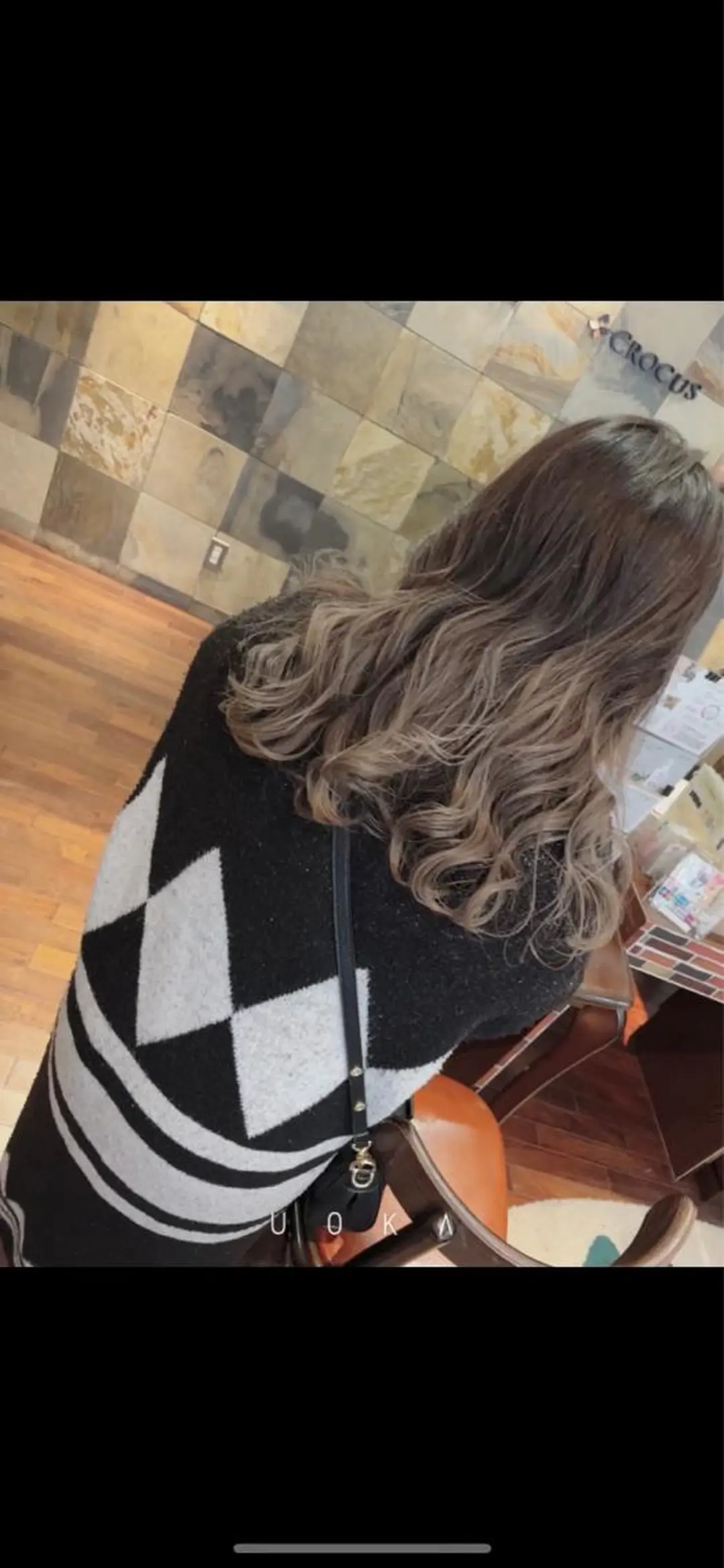 カラー ヘアアレンジ グラデーションカラー 福見 美保のヘアスタイル