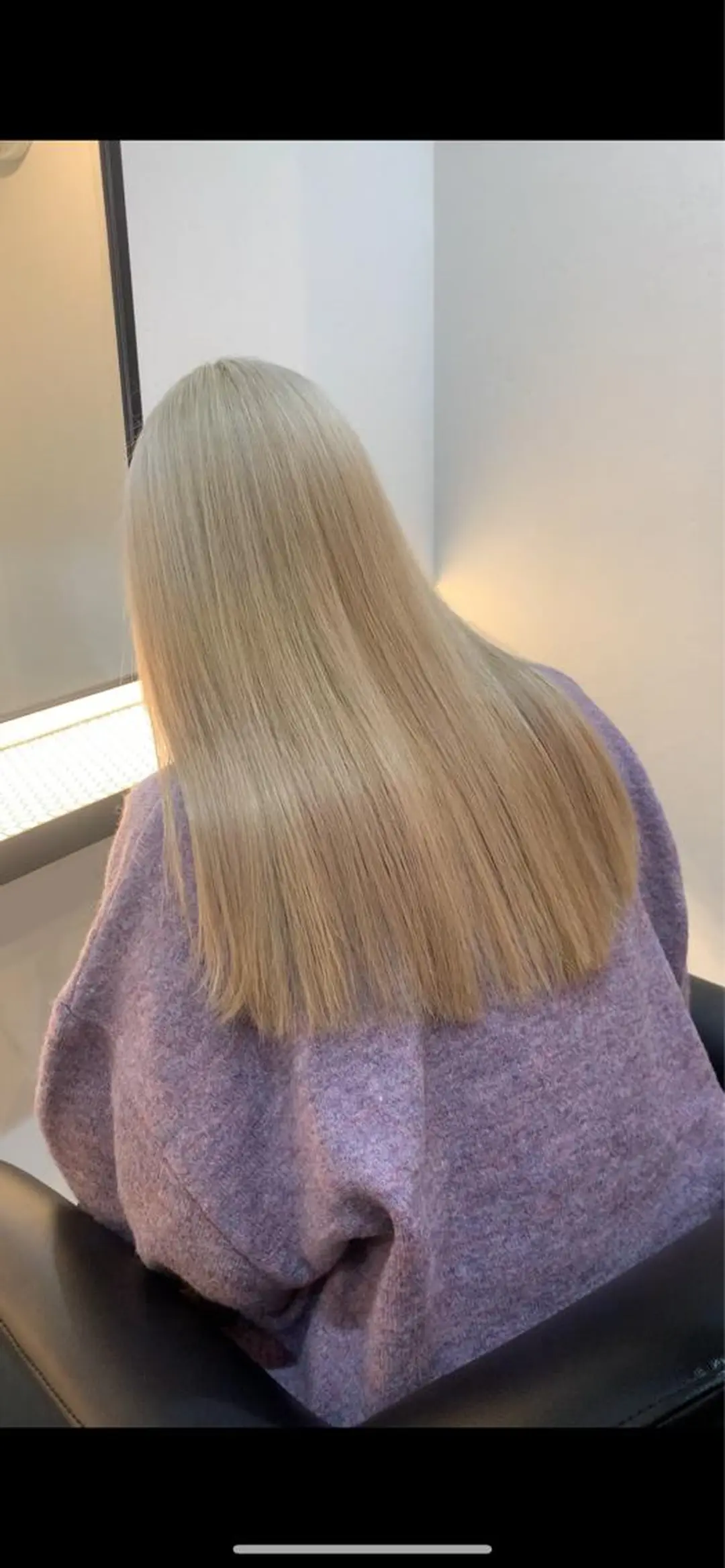 ロング カラー ブリーチ 髪質改善 トリートメント トリートメント 落合希 Olivebeigeのヘアスタイル