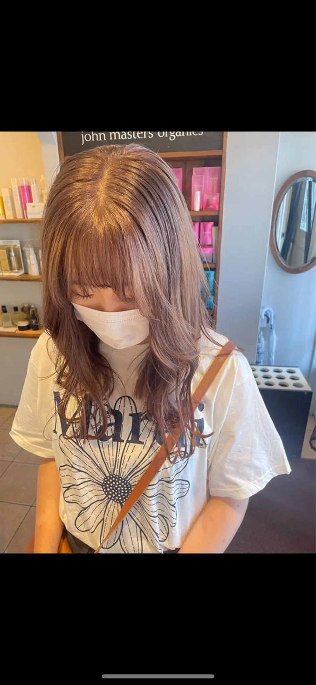 ロング カラー 渡辺 瑠美のヘアスタイル