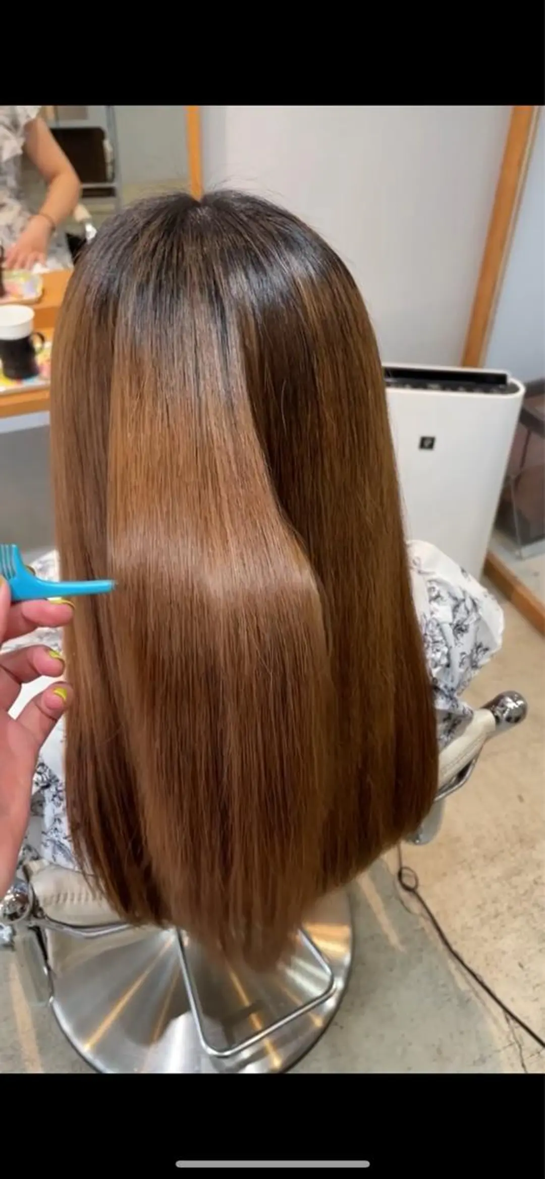 ロング トリートメント nagano saraのヘアスタイル