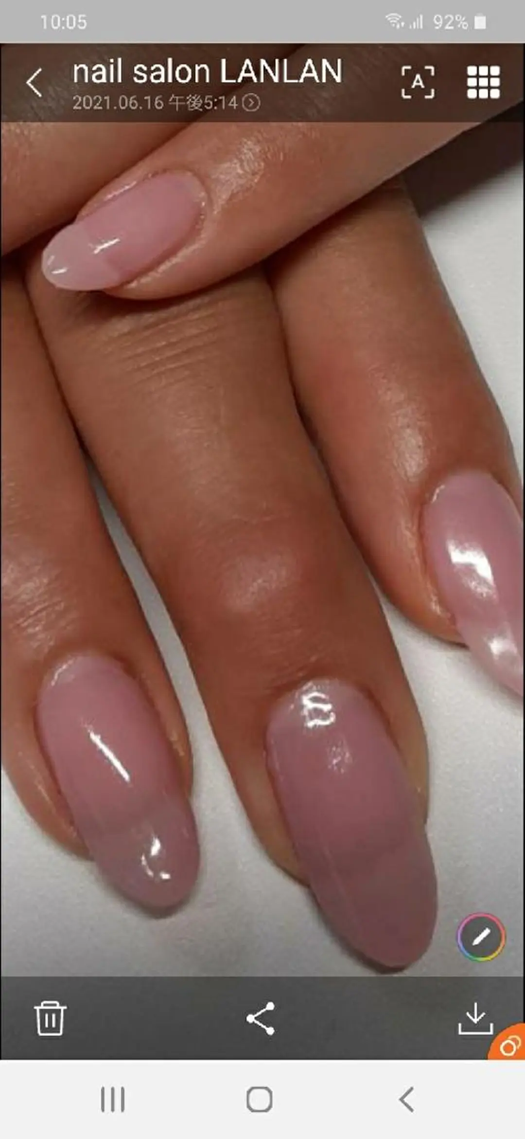 ネイル LANLAN所属・Lan Lanのネイルデザイン