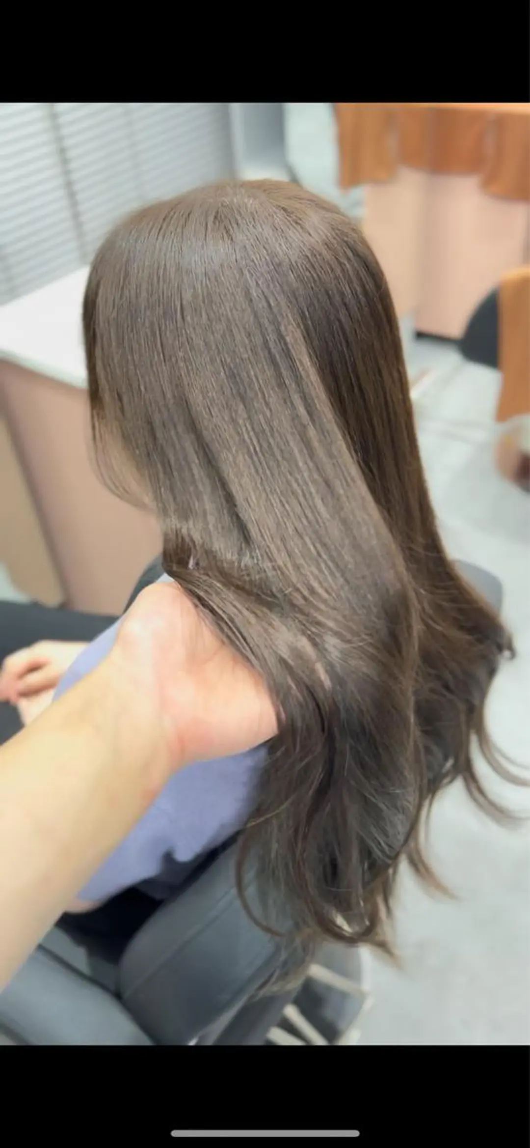 セミロング 加藤 優眞のヘアスタイル