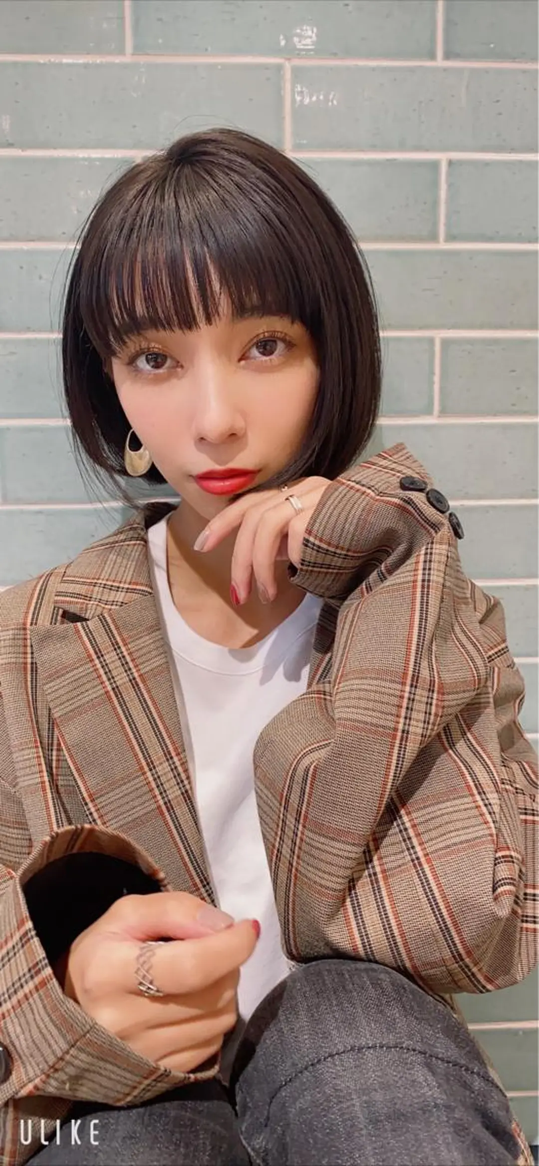 ミディアム 髪質改善ショート/ ボブたんの翔太のヘアスタイル