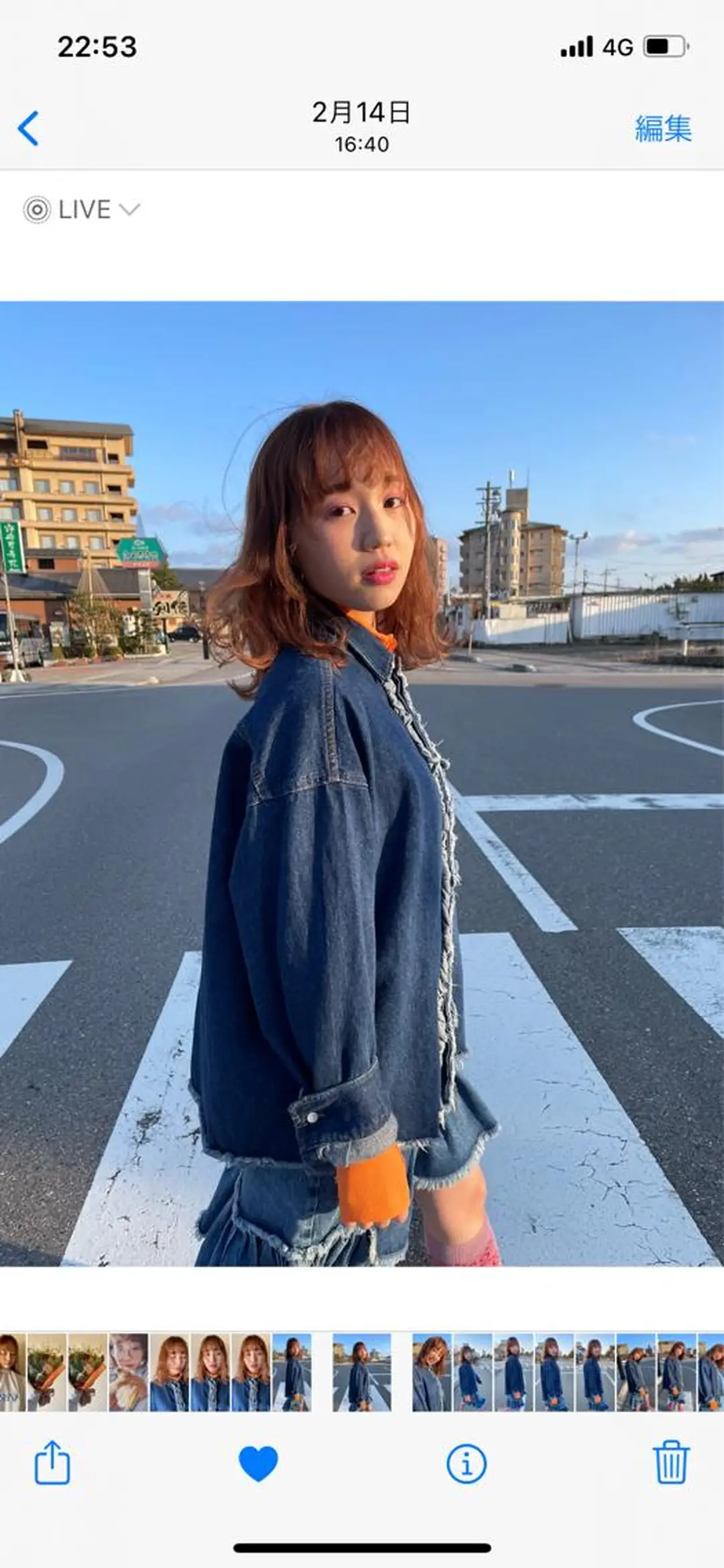 ミディアム カラー tomo🍒パーマ ハイトーン似合わせのヘアスタイル