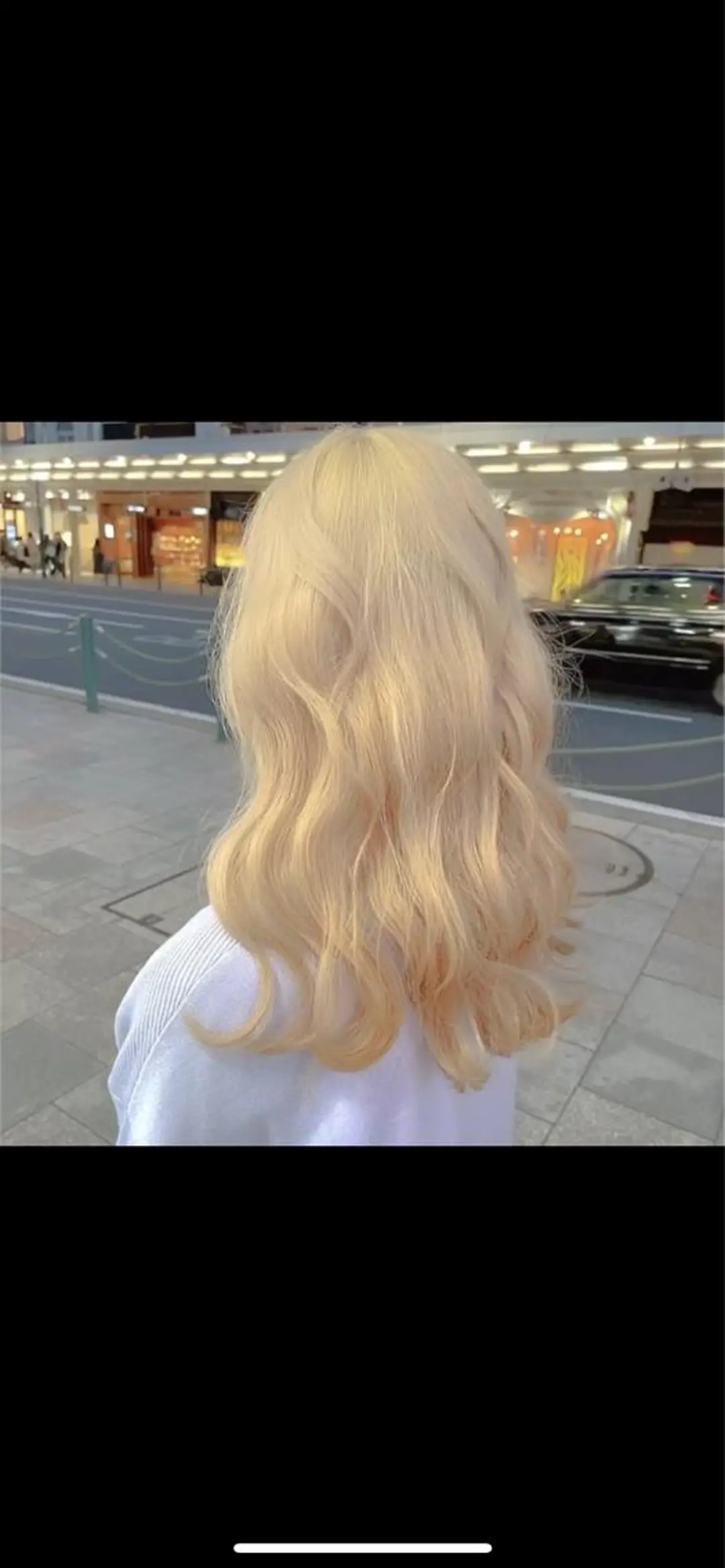 ロング カット ヘアカラー トリートメント Selene hair OSAKAのヘアスタイル