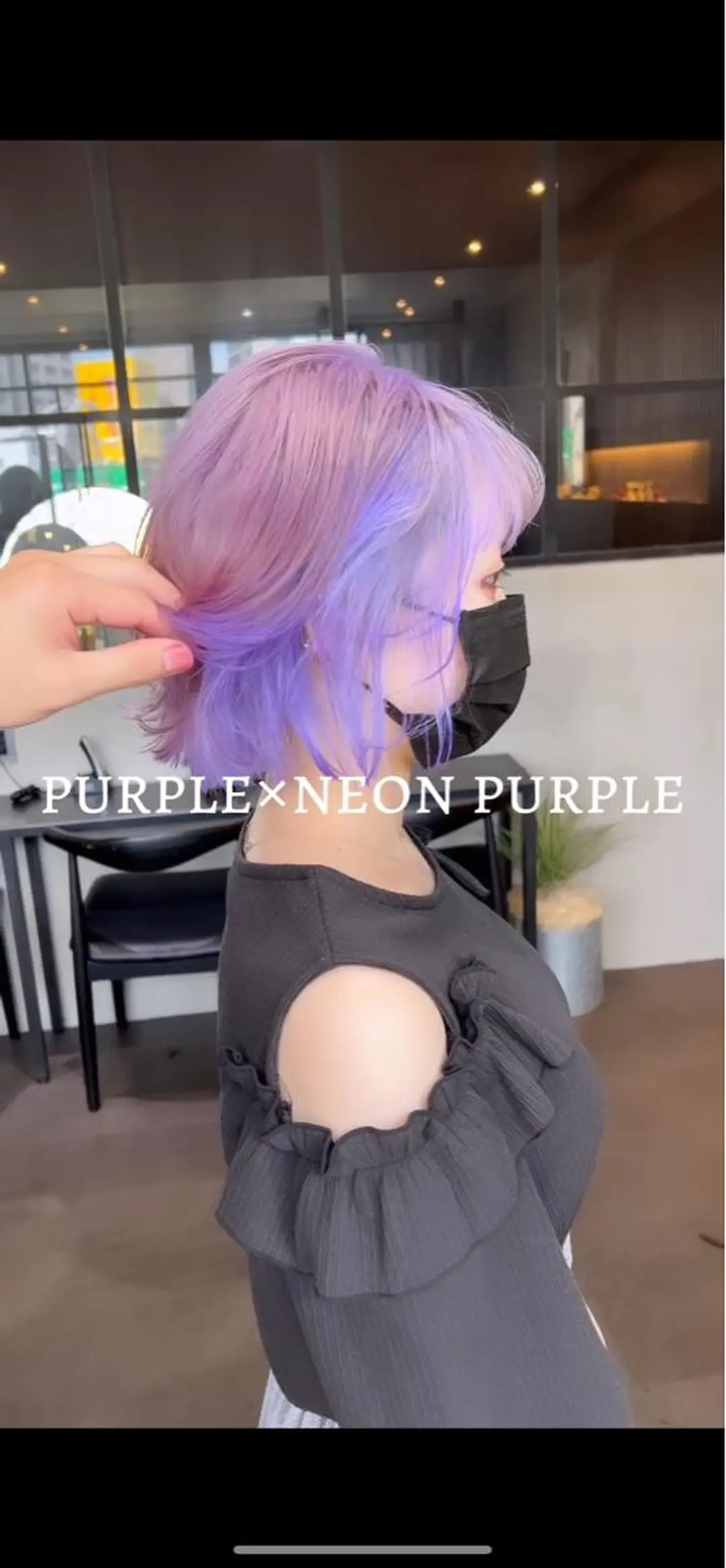 ショート カラー ブリーチ ヘアカラー 艶ハイトーンブリーチ 🌈小林侑雅のヘアスタイル