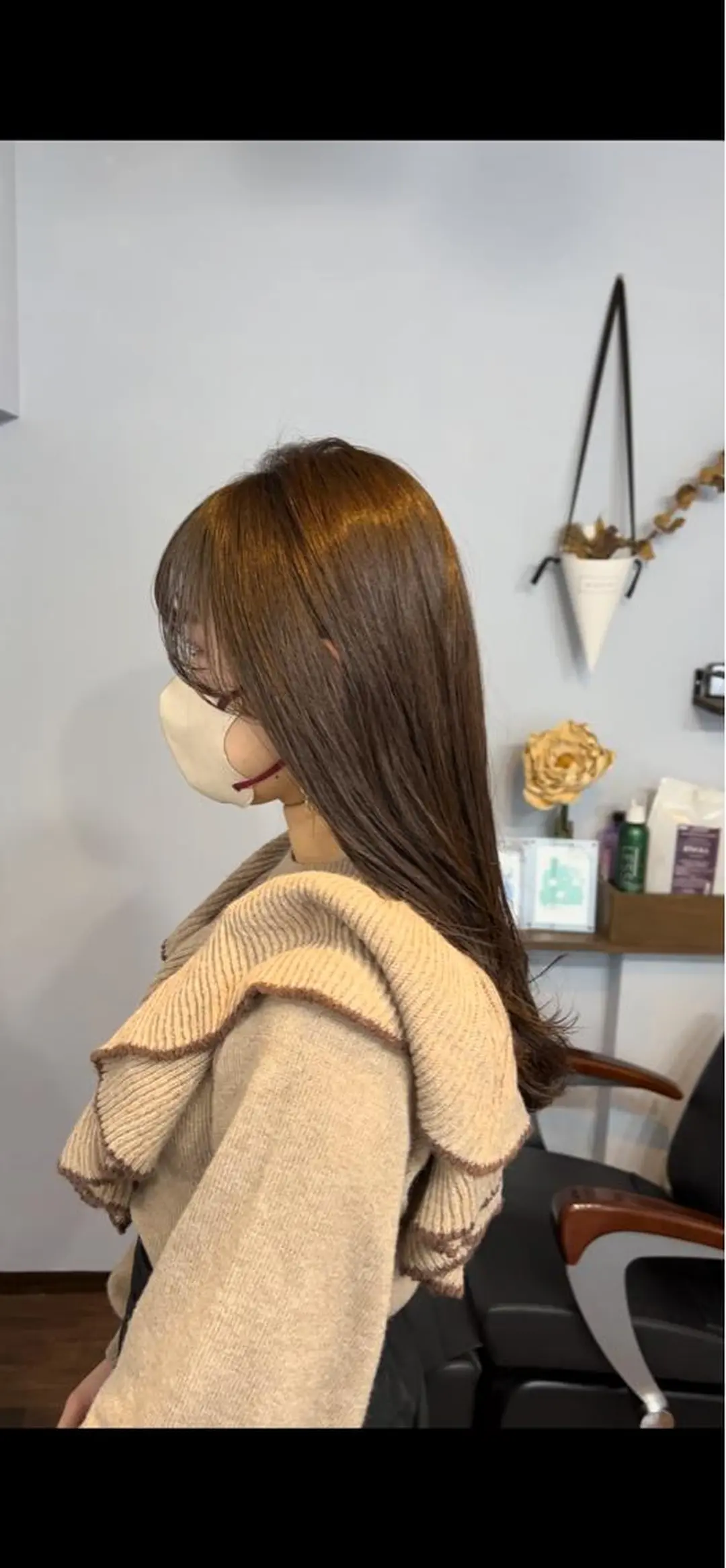 ロング カラー ベージュカラー オリーブベージュ 🌈美髪✂︎艶色🎨 頭皮改善🍀TAKUのヘアスタイル