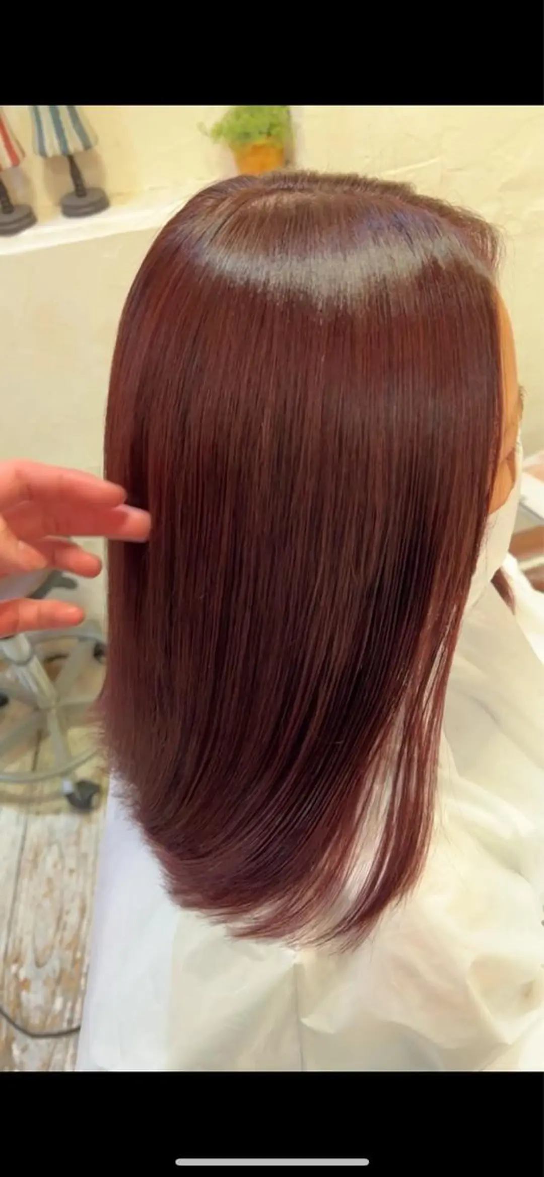 ミディアム ピンクブラウン トリートメント belle   表参道　terrace所属・抜きっぱなしブロンド /ハイトーン/カナタのヘアスタイル