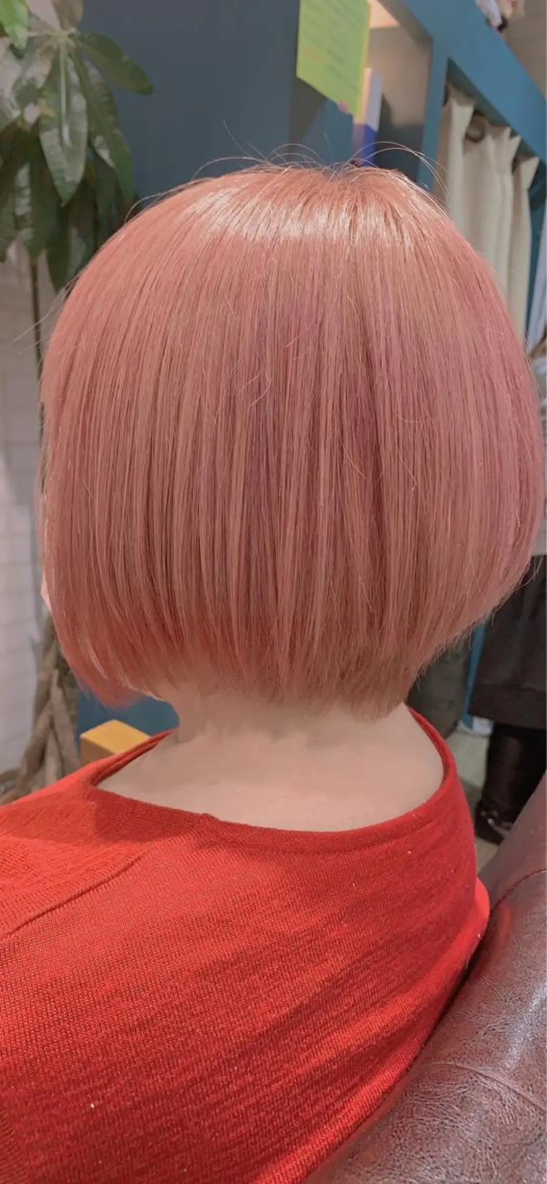ショート カラー ブリーチ ピンクカラー Blossom大塚 ディレクター永野のヘアスタイル