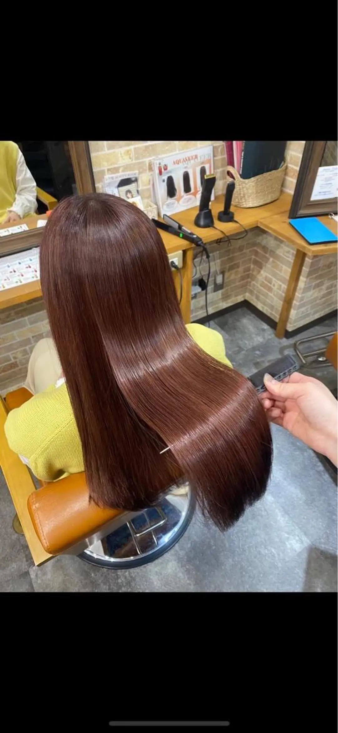 セミロング カラー トリートメント 上質髪🪐 AIRI🪷‧₊˚のヘアスタイル