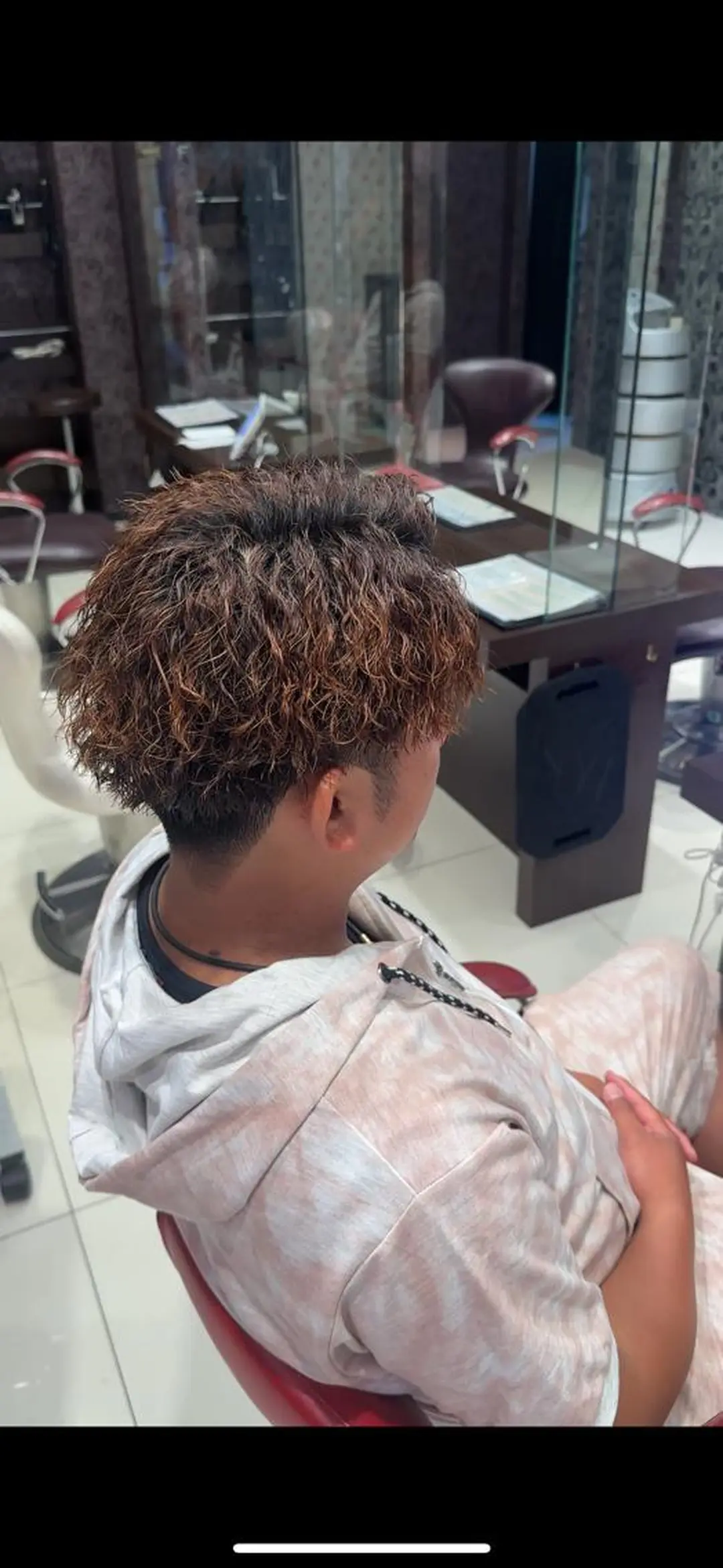 パーマ メンズ メンズパーマ ツイストスパイラルパーマ スパイラルパーマ 益野 凌のヘアスタイル