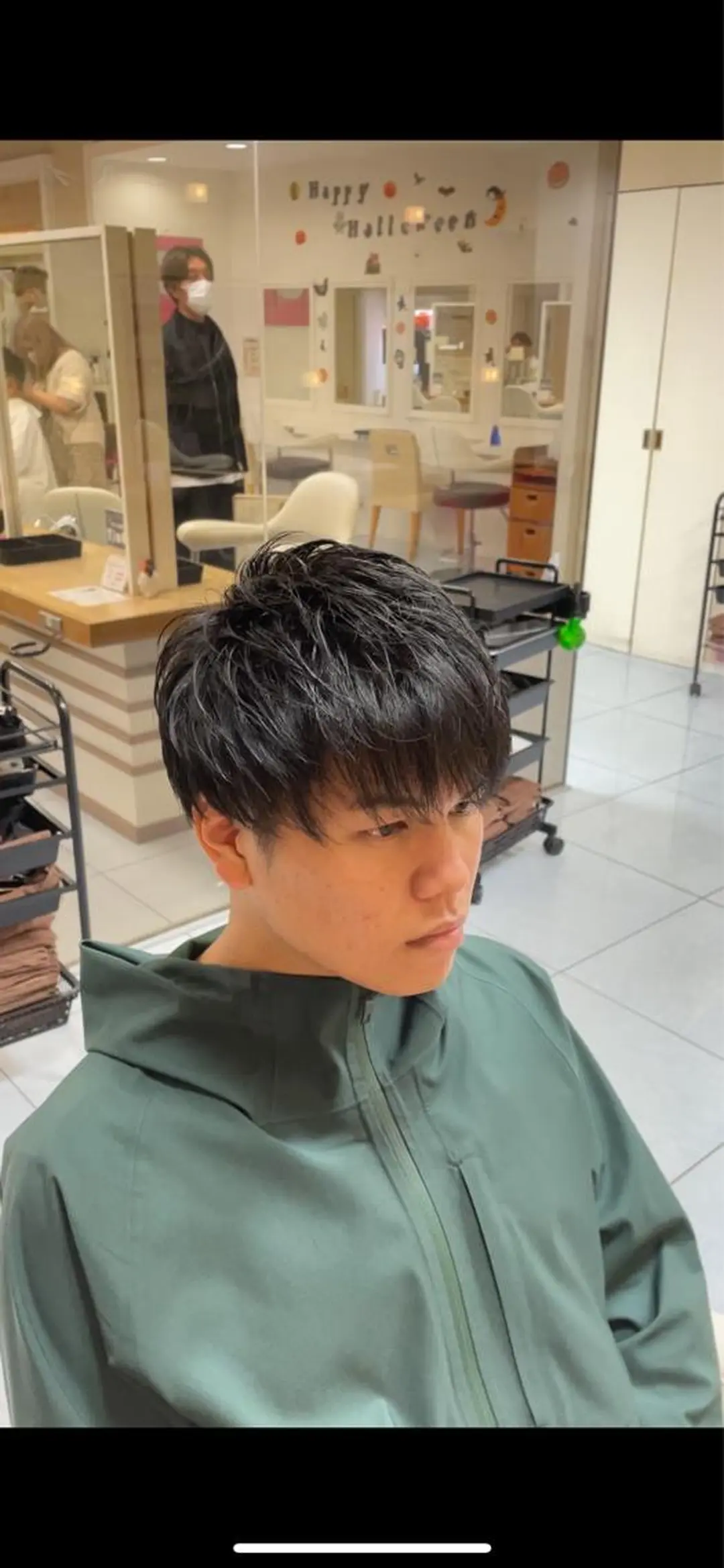 ショート メンズ アップバング フェードカット マッシュ メンズパーマ スキンフェード カット トリートメント 🔮メンズ縮毛矯正 毛流れパーマ💎竹永のヘアスタイル