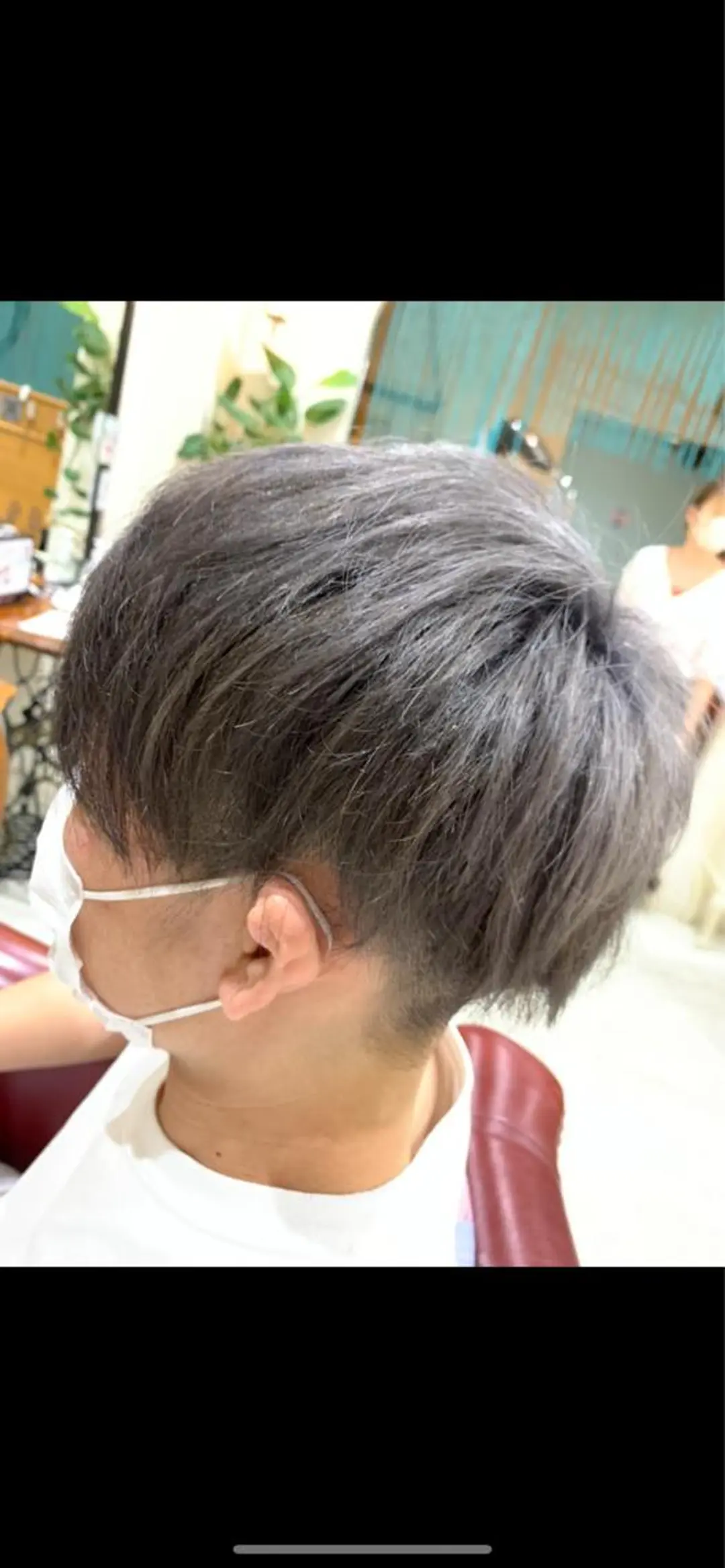 ショート カラー メンズ メンズブリーチ ブリーチ シルバー GO TODAY シェアサロン 名古屋パルコ所属・仲地 大地のヘアスタイル