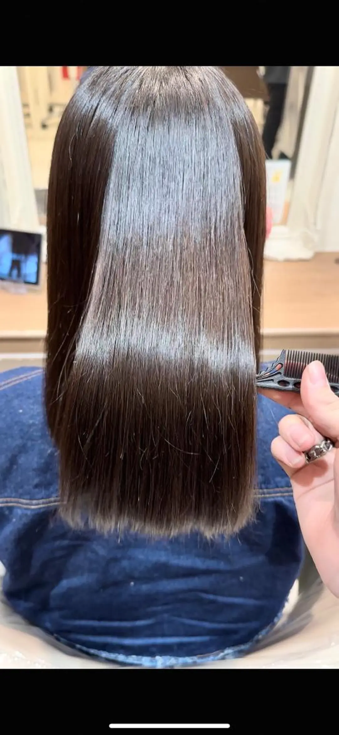 セミロング パーマ 横山 直輝のヘアスタイル