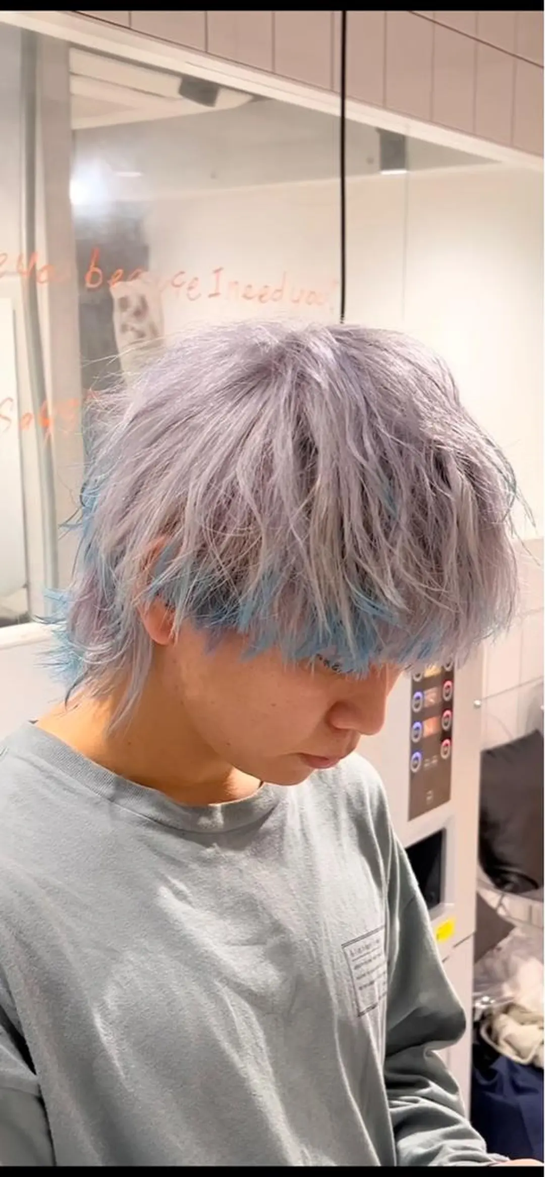 カラー メンズ ヘアカラー トリートメント ヘッドスパ ヘアセット 💎メンズ特化💎 tomokiのヘアスタイル