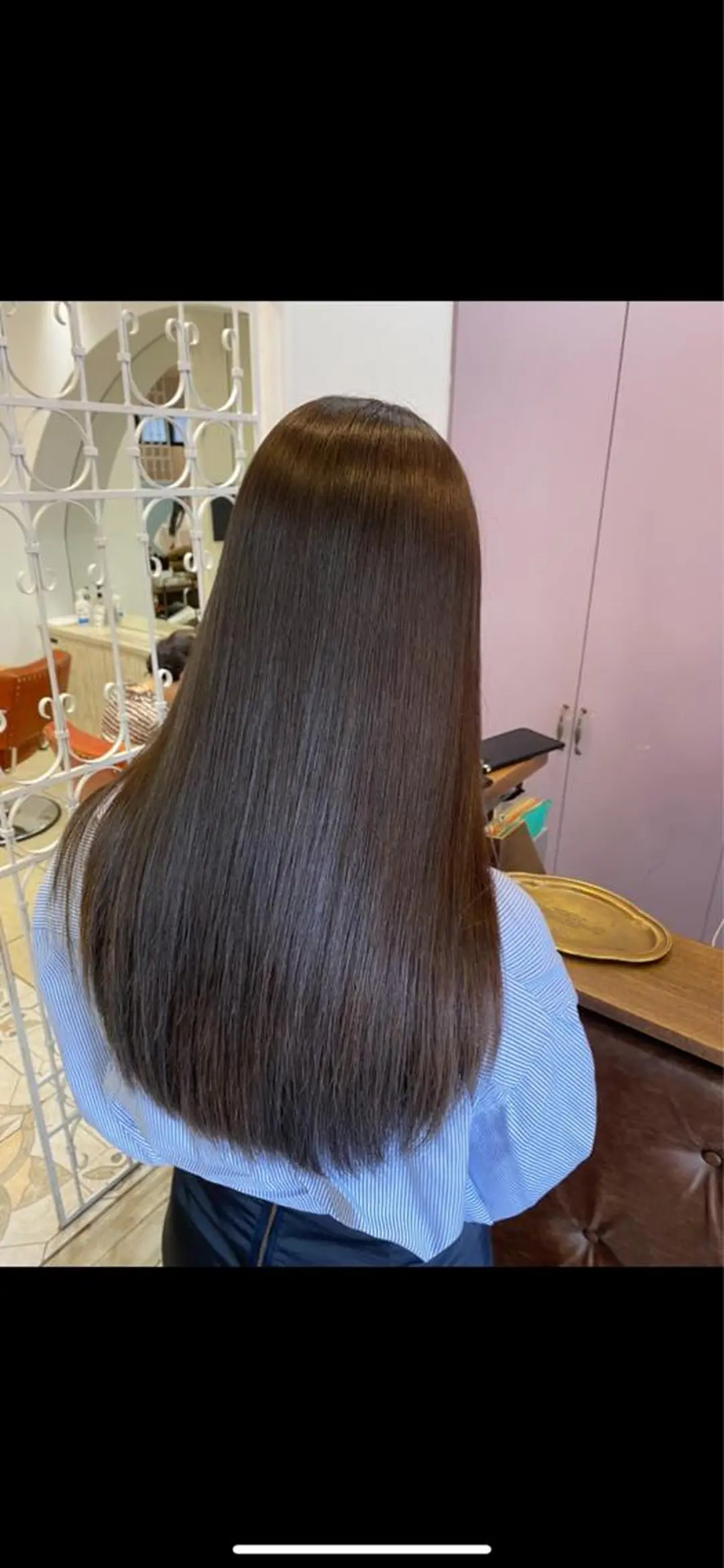 ロング 髪質改善 トリートメント 酸性ストレート 酸熱トリートメント ウルフ/レイヤー /パーマ　ナユタのヘアスタイル