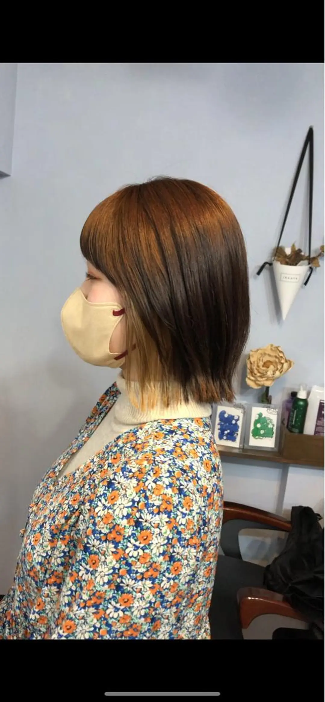 ショート カラー イヤリングカラー インナーカラー カット ヘアカラー トリートメント 🌈美髪✂︎艶色🎨 頭皮改善🍀TAKUのヘアスタイル