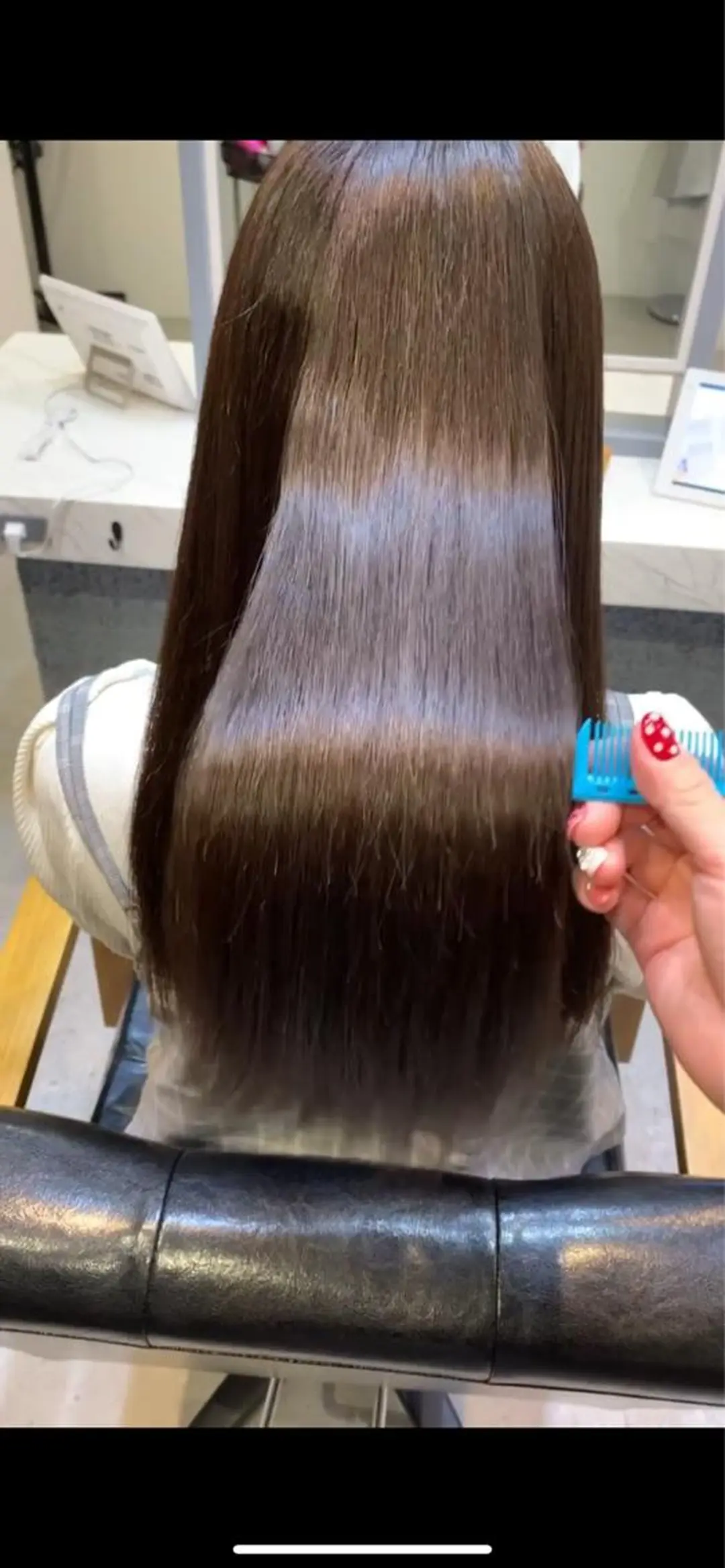 Agu hair emio城陽所属・Agu peachのヘアスタイル