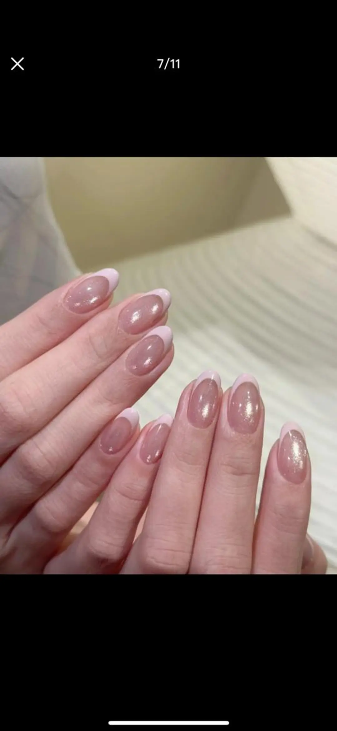 ネイル マグネットネイル ハンドネイル RAFFINE 月🦋🩵のネイルデザイン