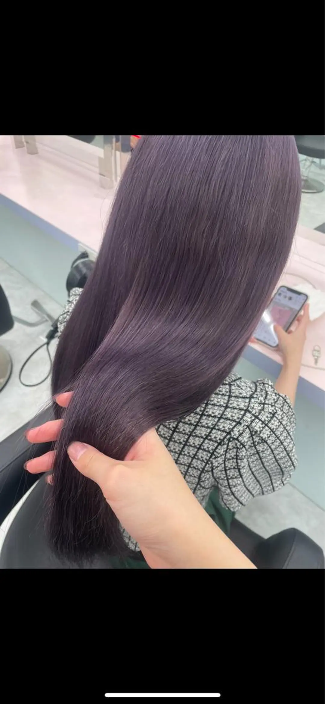 ロング トリートメント ヘッドスパ ヘアセット ❄️THEATER 透明感カラー❄️のヘアスタイル