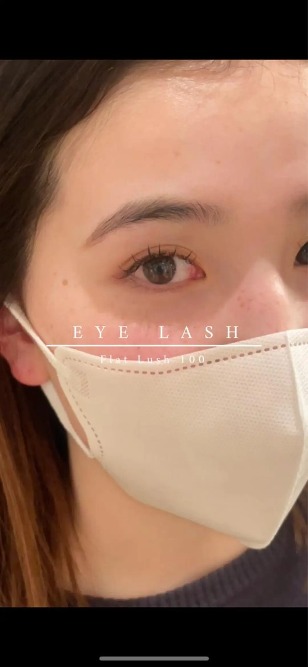 マツエク・マツパ フラットラッシュ ~RADnoel~ KARENのヘアスタイル