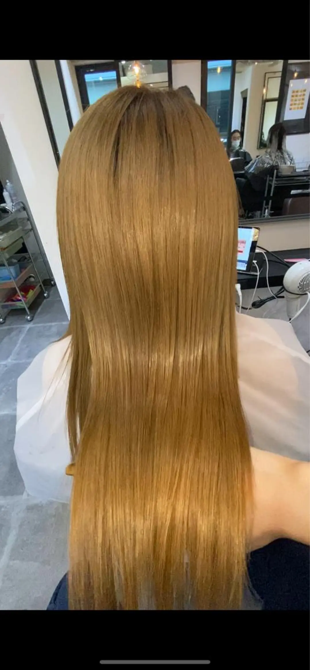 セミロング 髪質改善 トリートメント トリートメント 美髪✨髪質改善 &艶カラーmanaeのヘアスタイル