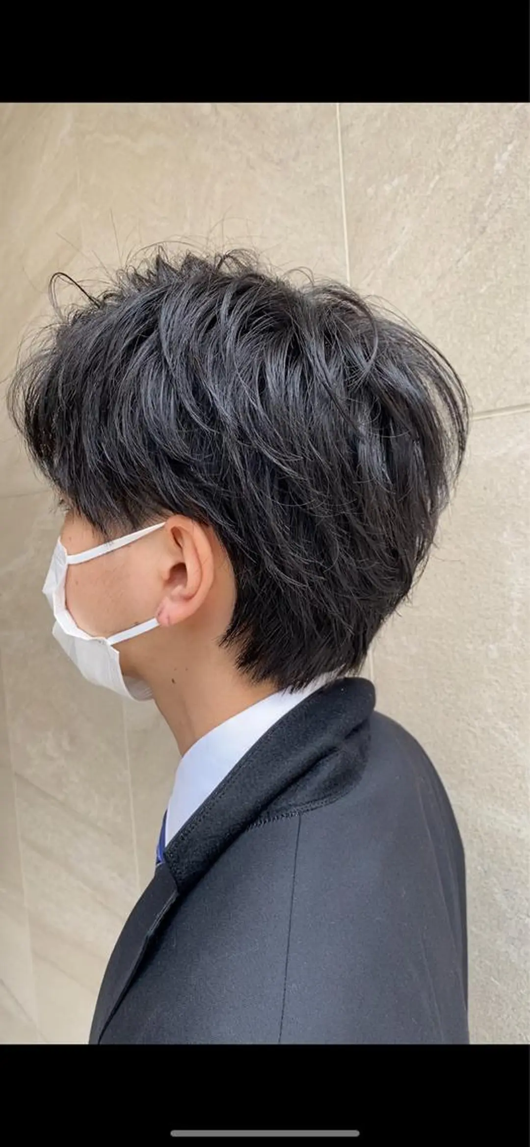 メンズ 透明感ブリーチ/ メンズパーマのヘアスタイル